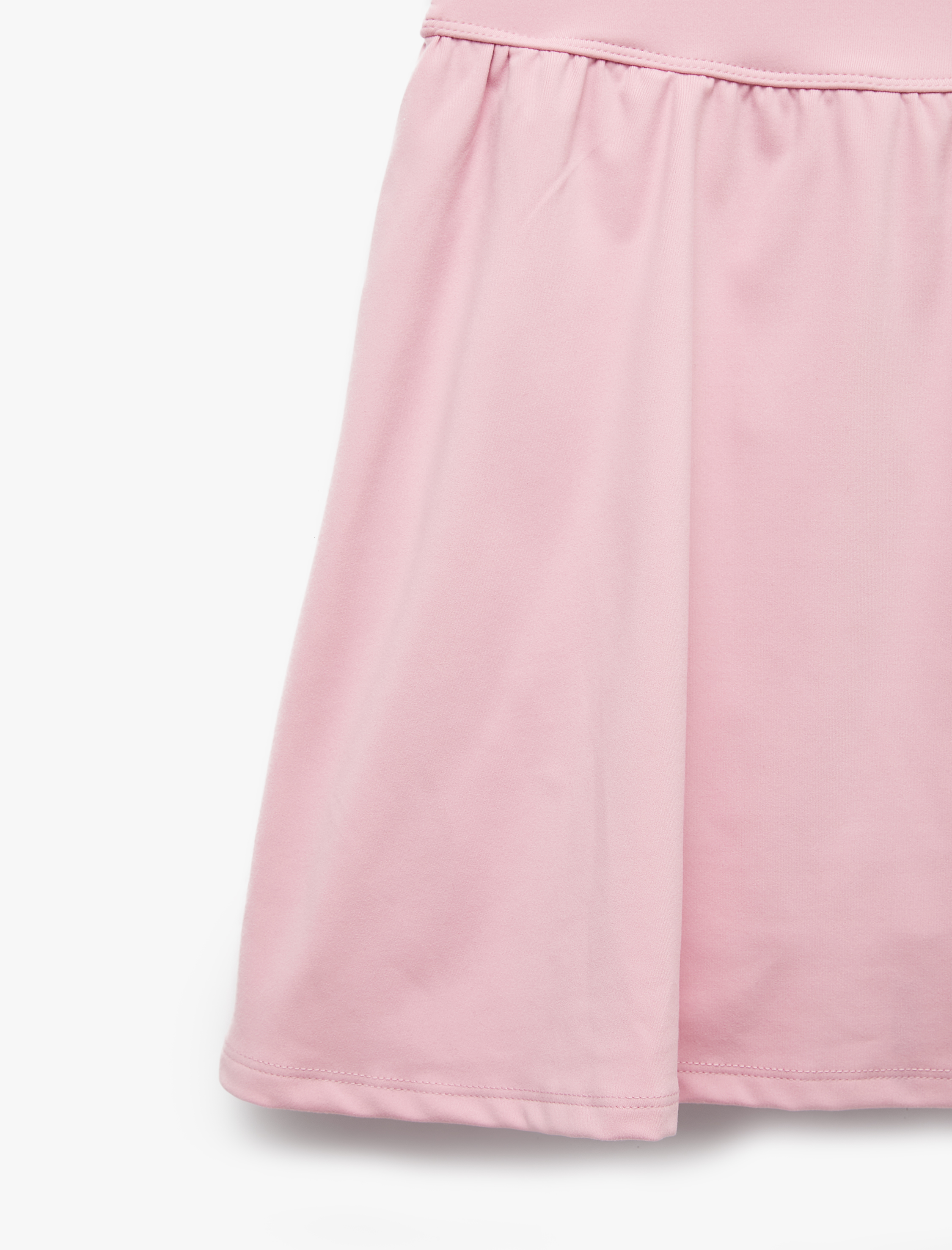   Sırt Detaylı Slim Fit Kolsuz İnce Askılı Spor Elbise