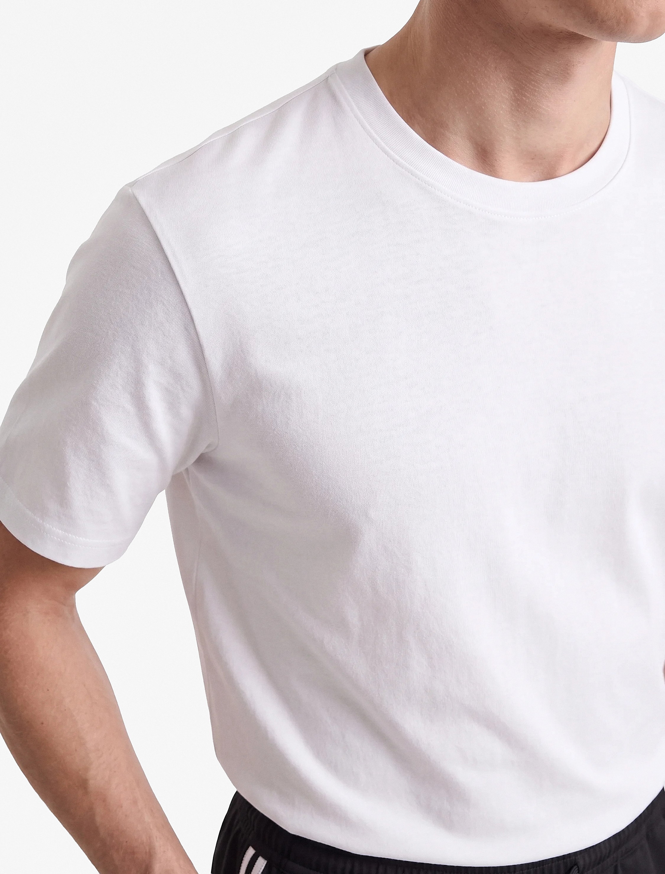   Pamuklu Regular Fit Kısa Kollu Bisiklet Yaka Basic Spor Tişört