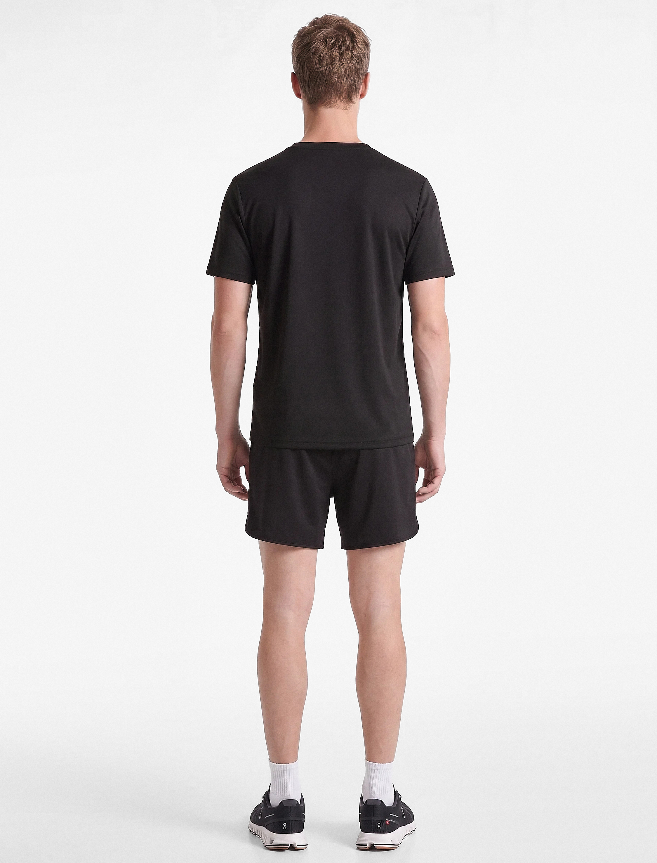   Regular Fit Modal Karışımlı Bisiklet Yaka Kısa Kollu Basic Spor Tişört