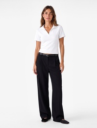 Regular Fit Kısa Kollu Polo Yaka Tişört