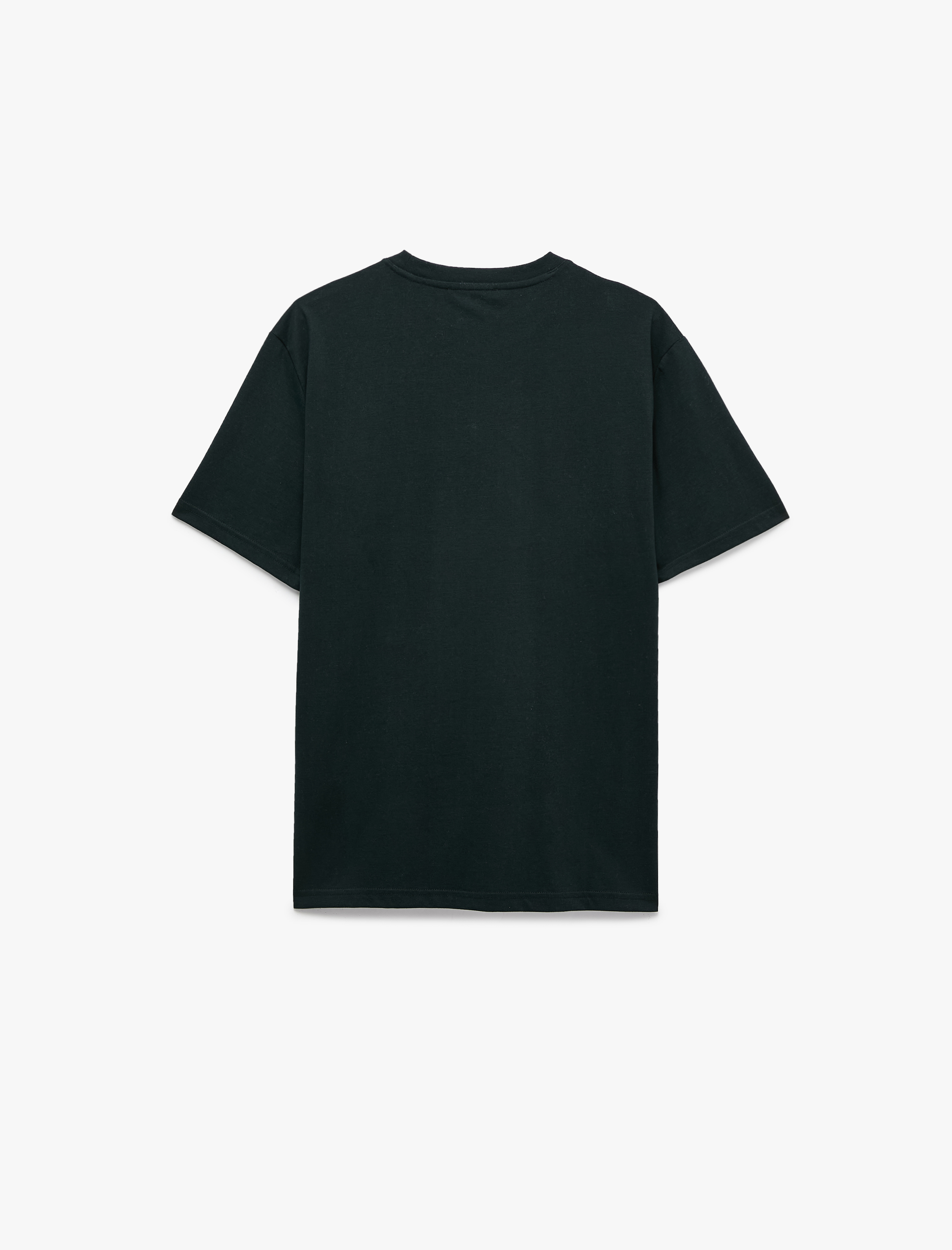   Regular Fit Bisiklet Yaka Kısa Kollu Basic Tişört