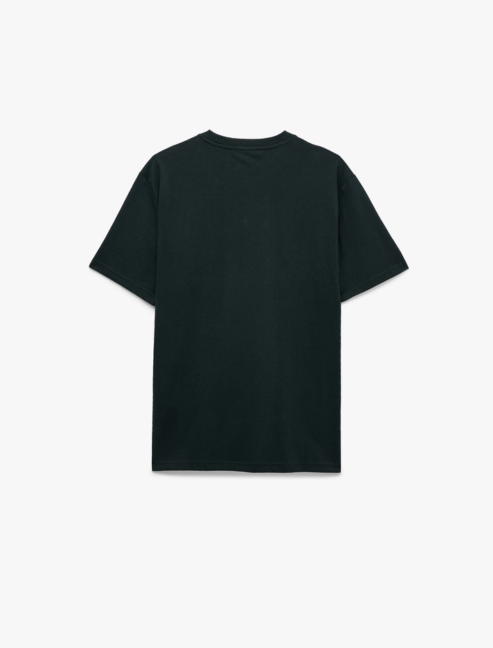  Regular Fit Bisiklet Yaka Kısa Kollu Basic Tişört