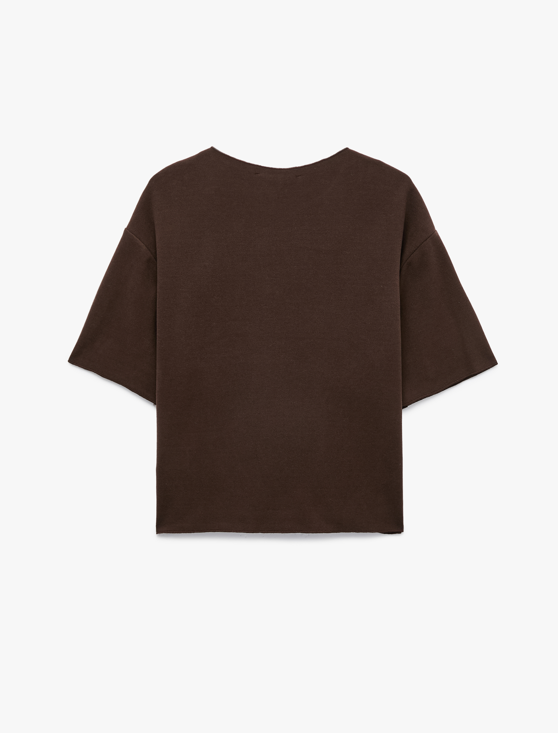  Regular Fit Bisiklet Yaka Basic Kısa Kollu Tişört