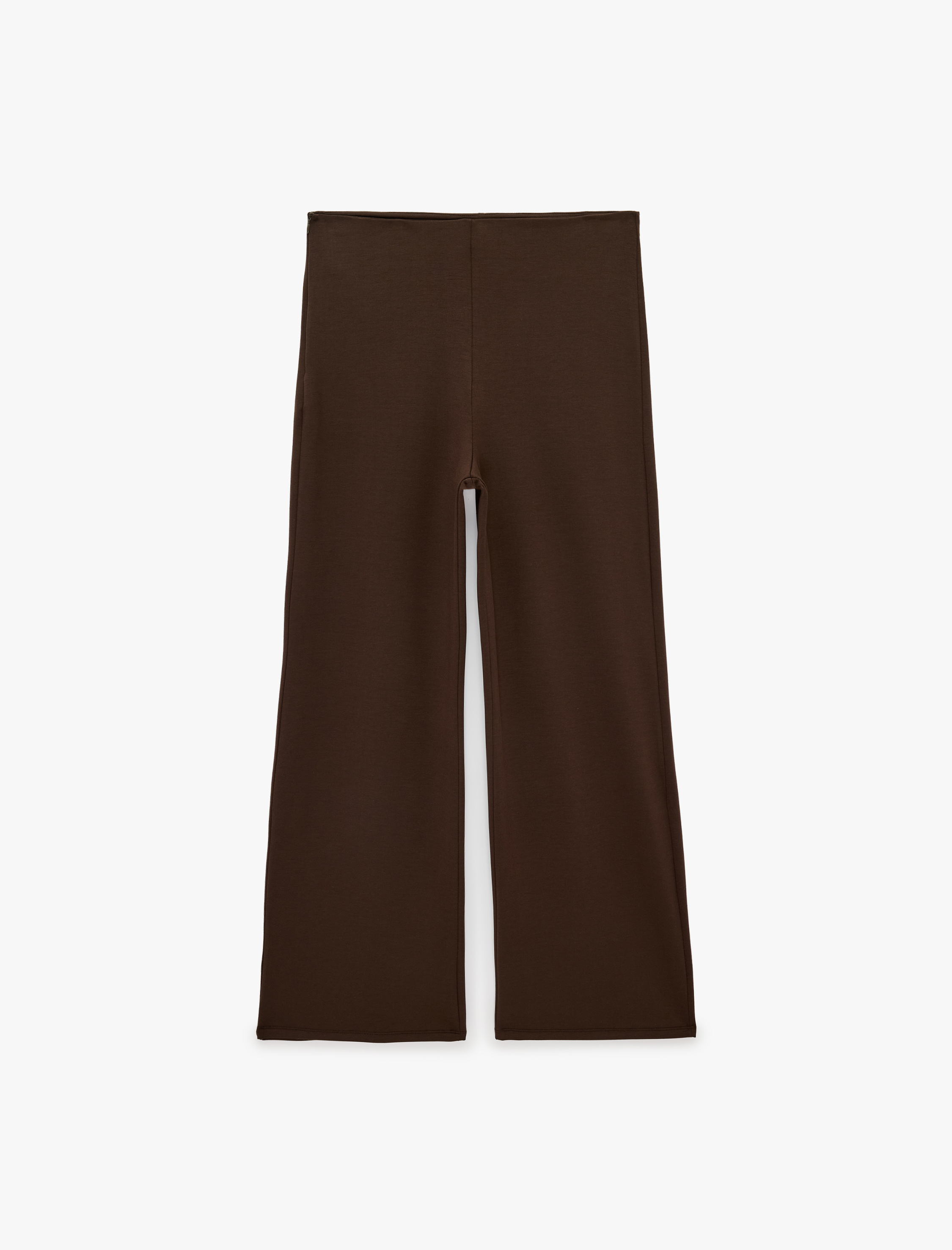   Viskon Regular Fit Normal Bel Geniş Paça Pantolon