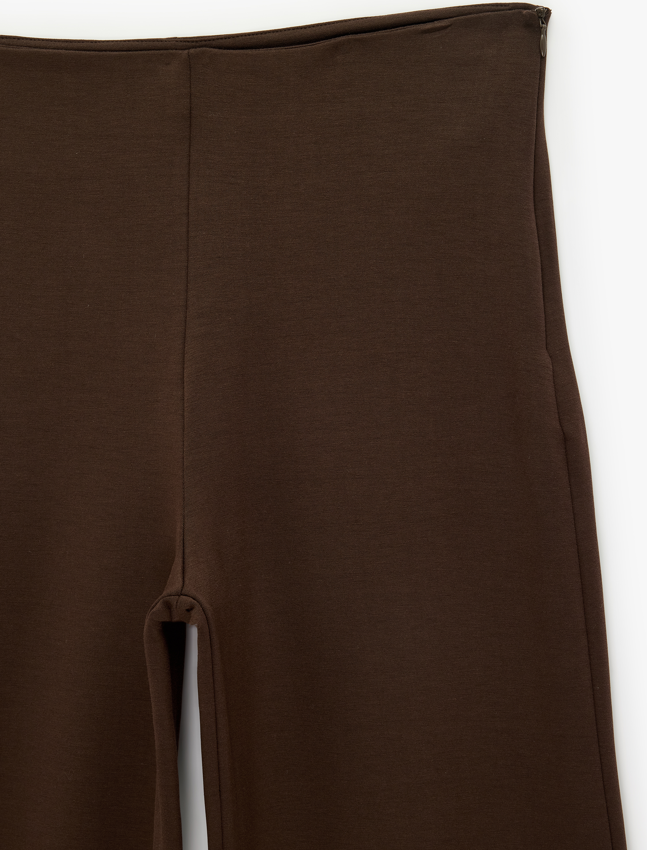   Viskon Regular Fit Normal Bel Geniş Paça Pantolon