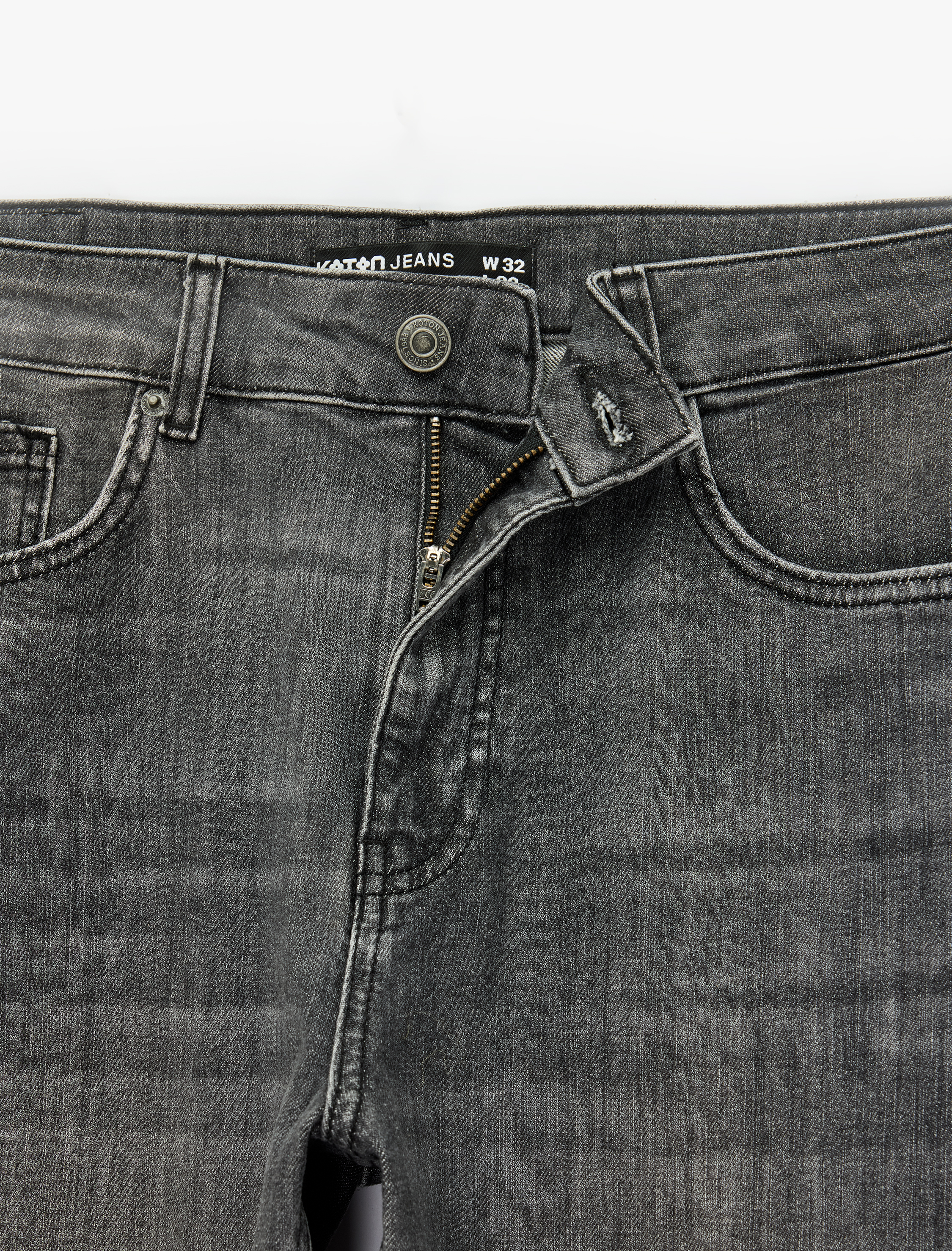  Pamuklu Normal Bel Cepli Straight Fit Jean Pantolon - Mark Jean