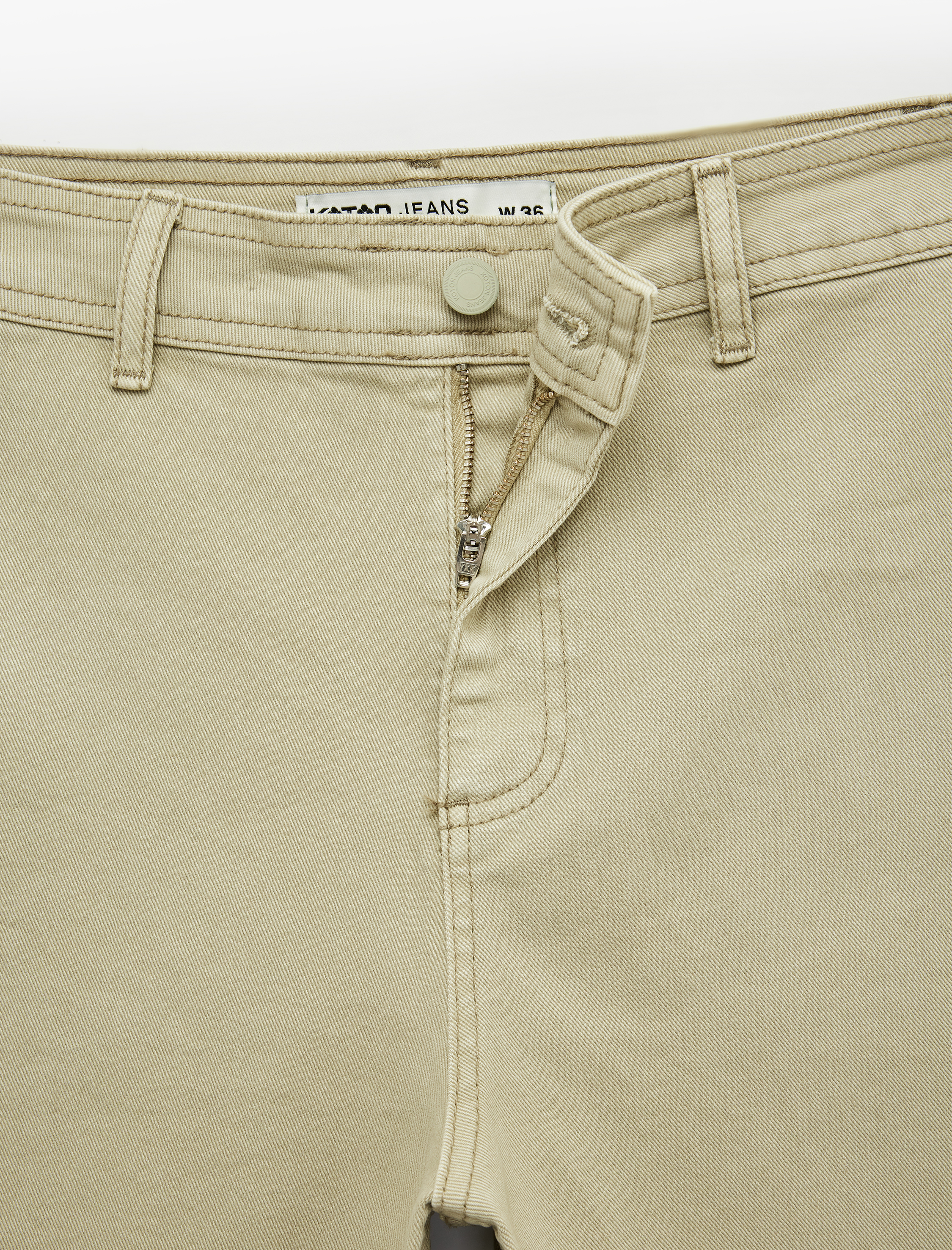   Cepli Rahat Kalıp Kesik Paça Yüksek Bel  Jean Pantolon - Culoette Jean