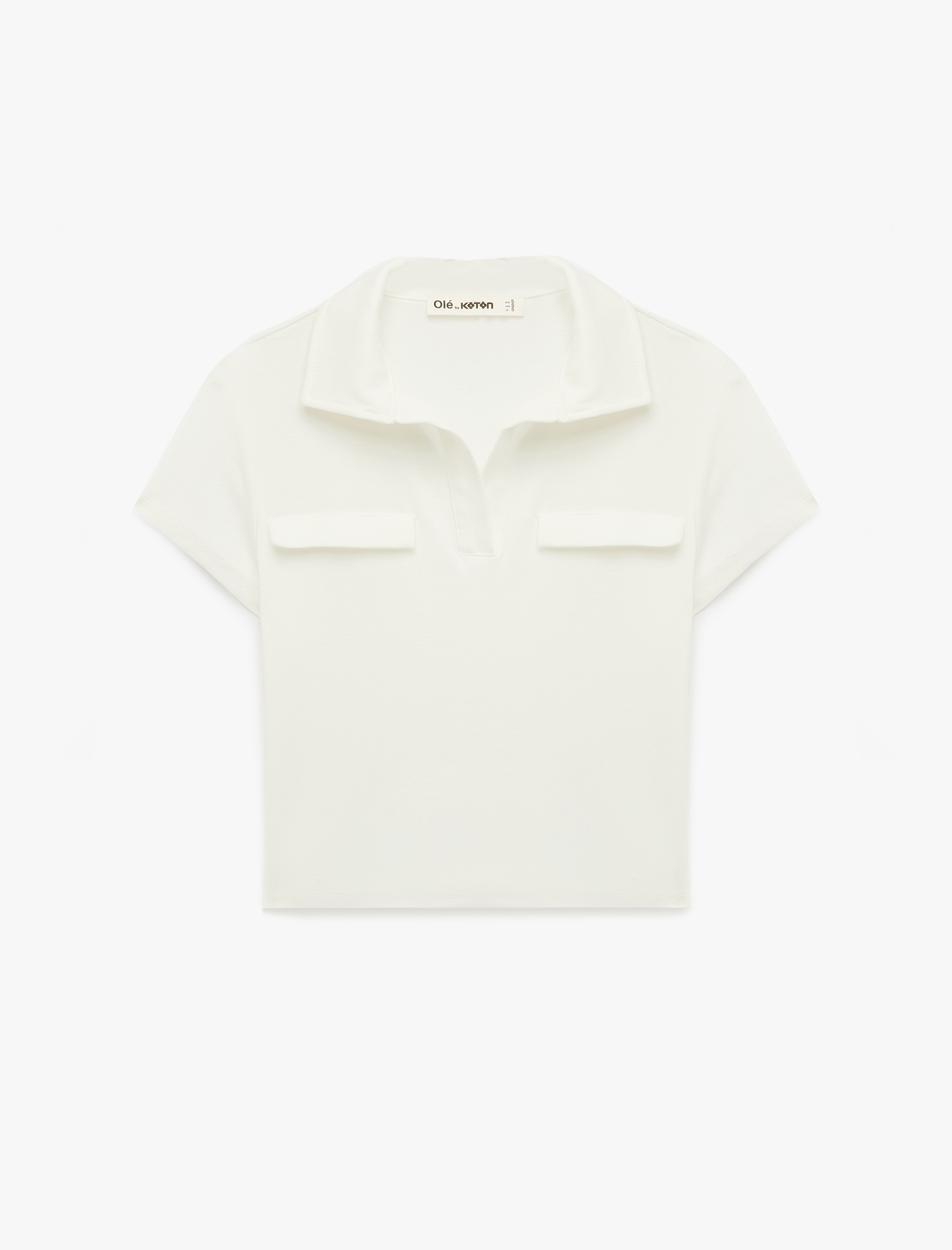   Modal Karışımlı Regular Fit Cep Detaylı Kısa Kollu Polo Yaka Tişört