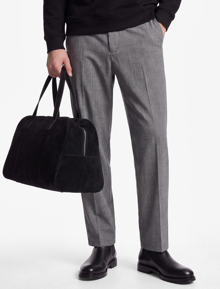  Regular Fit Viskon Karışımlı Cepli Kumaş Pantolon