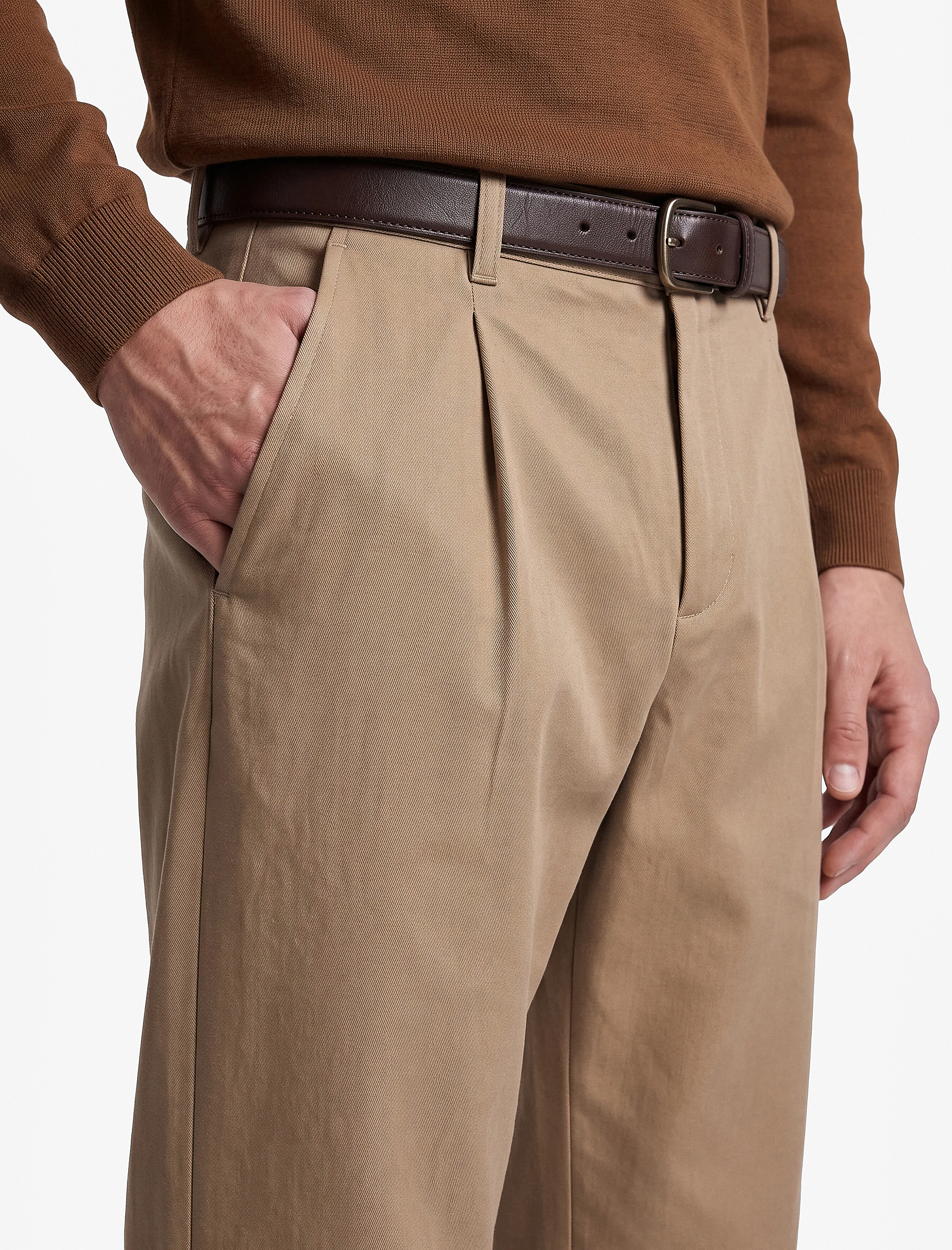   Normal Bel Viskon Karışımlı Kumaş Pantolon