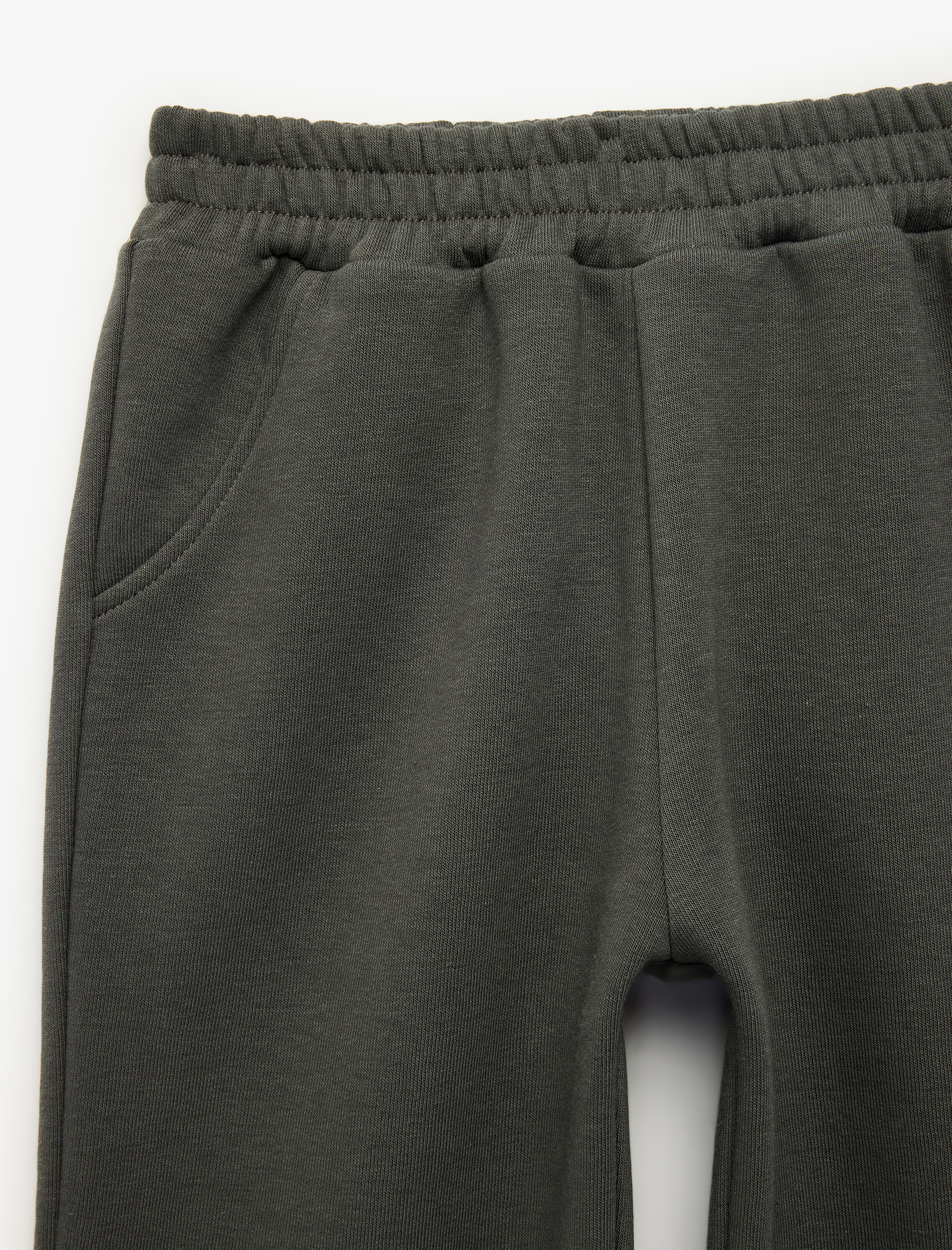  Erkek Bebek Beli Lastikli Şardonlu Cepli Jogger Eşofman Altı