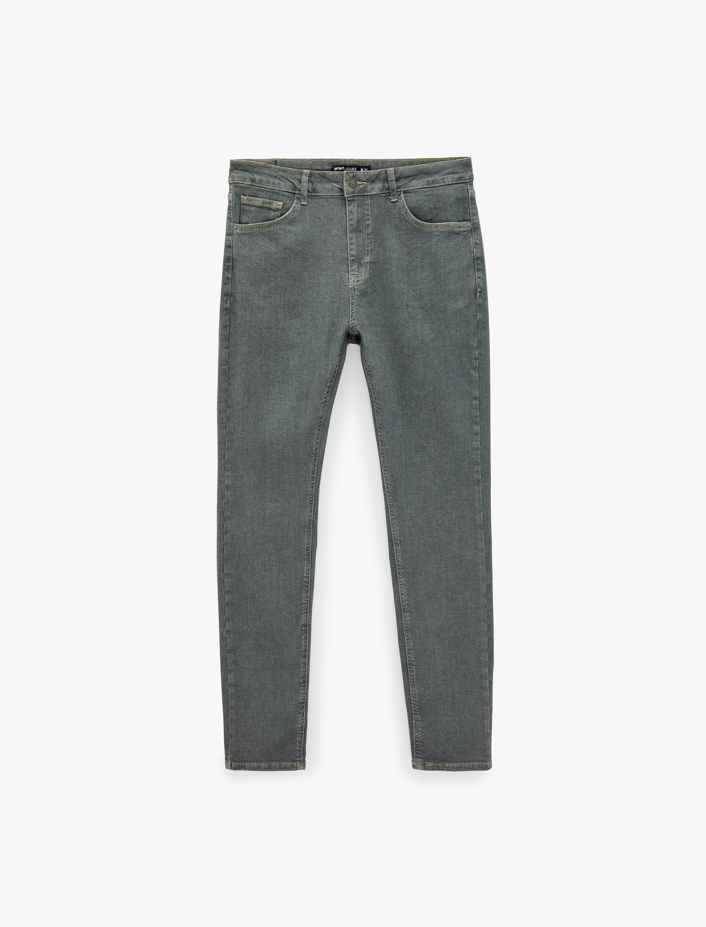   Pamuklu Normal Bel Cepli Skinny  Fit Jean Pantolon - Michael Jean