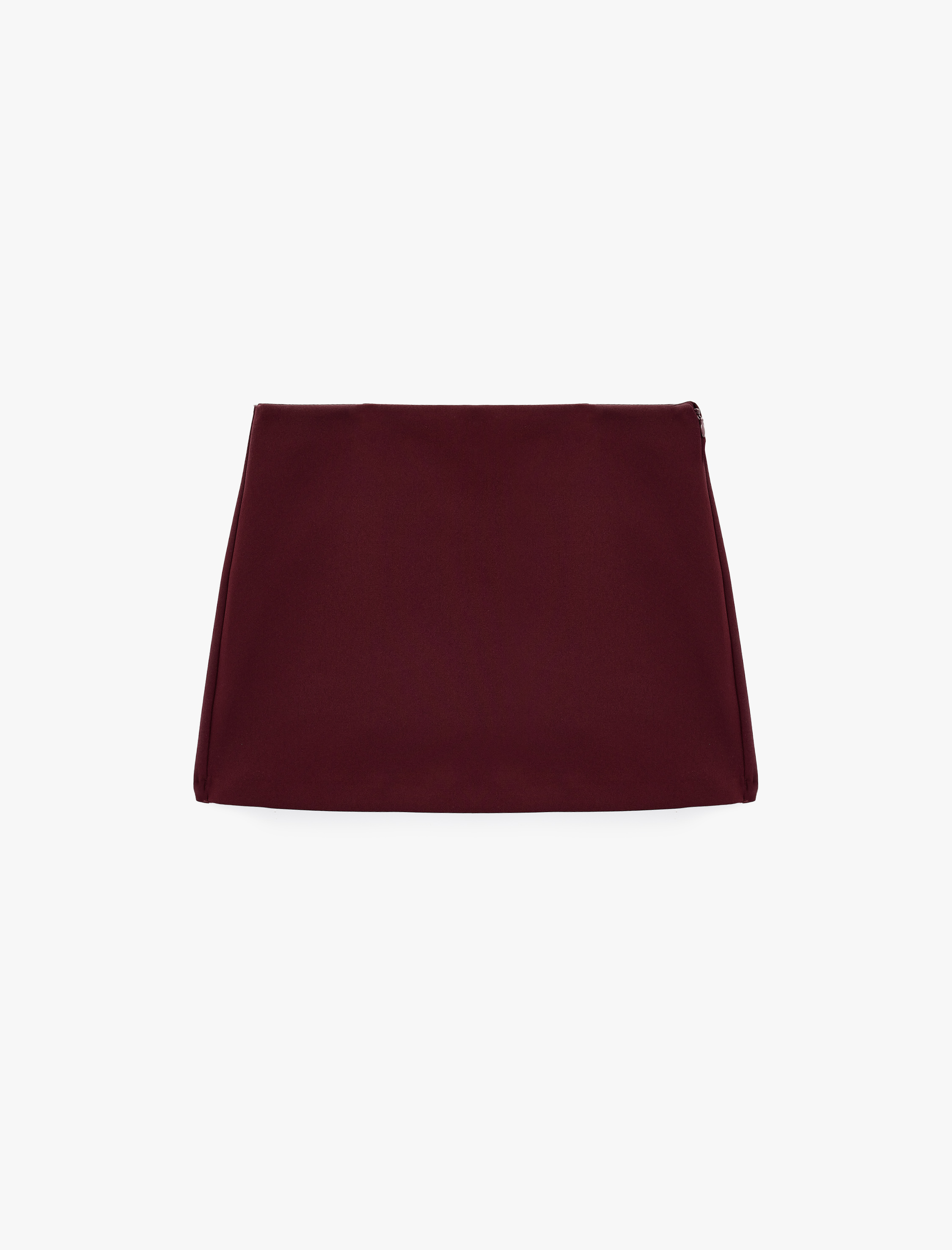   Slim Fit Cep Detaylı Mini Şort Etek