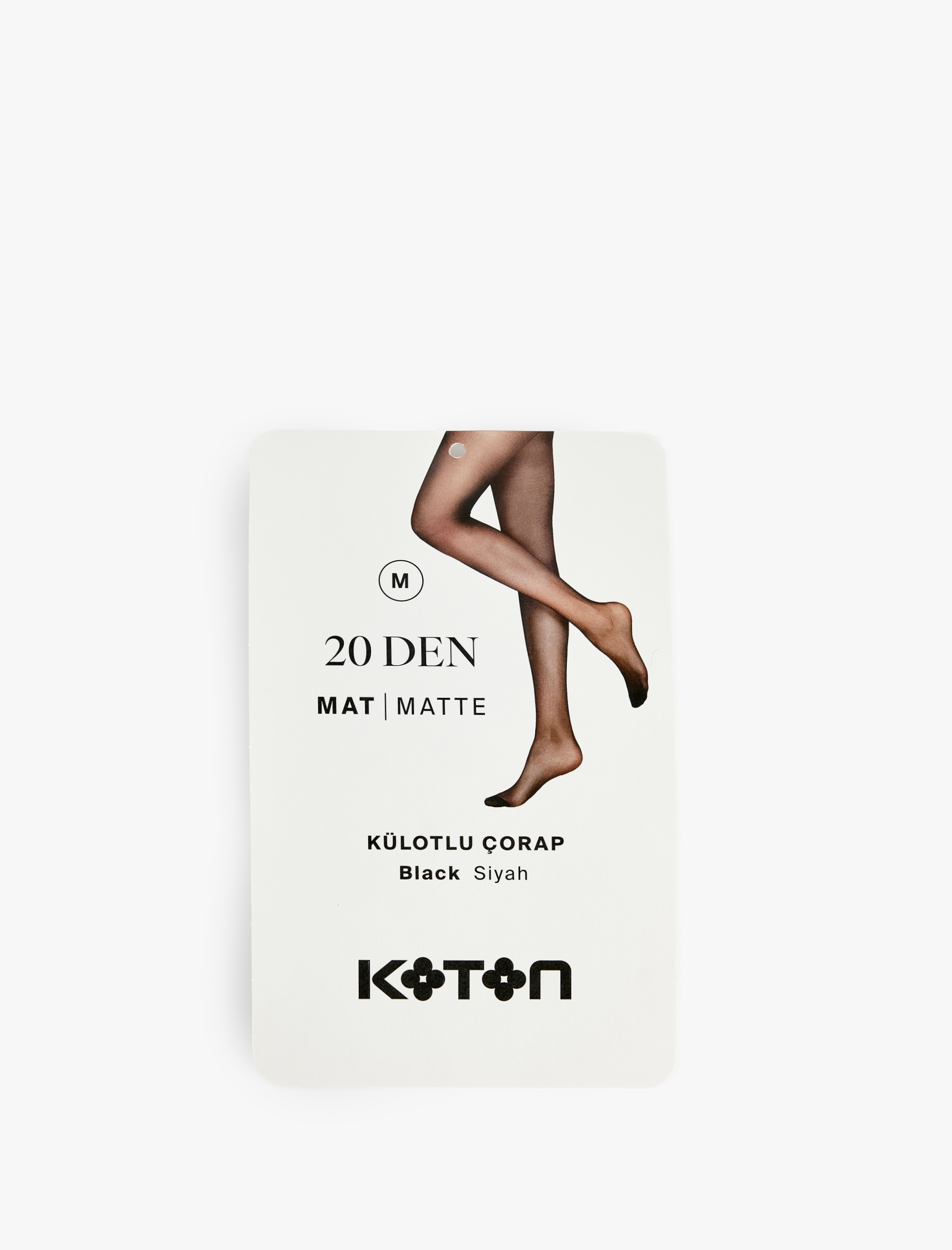  Kadın 20 Den Mat Külotlu Çorap
