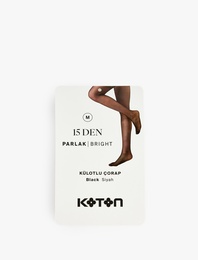 15 Den Parlak Külotlu Çorap