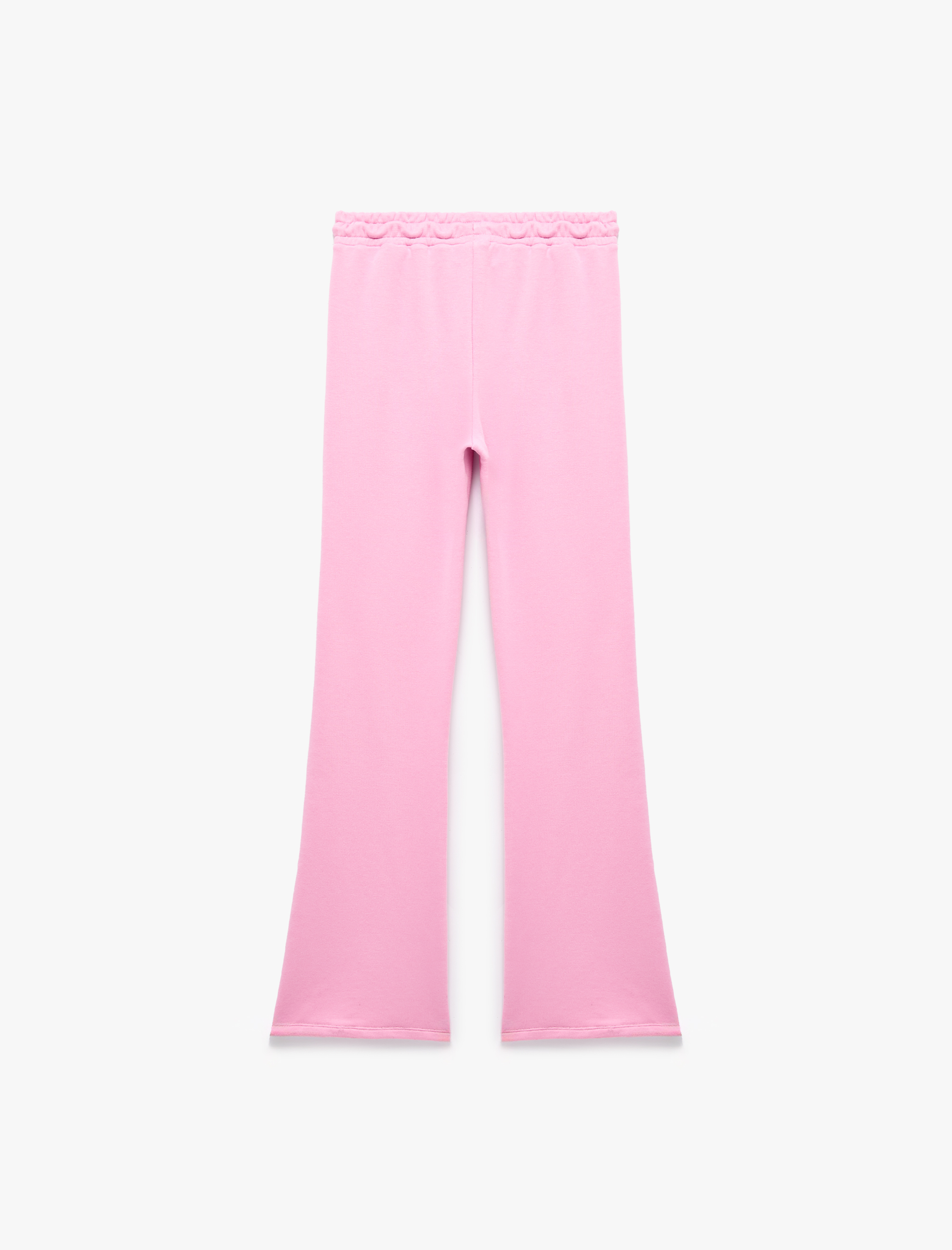   Rahat Kalıp Beli Bağcıklı Triko Uzun Paça Pijama Altı