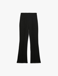 Normal Bel Straight Fit Pantolon