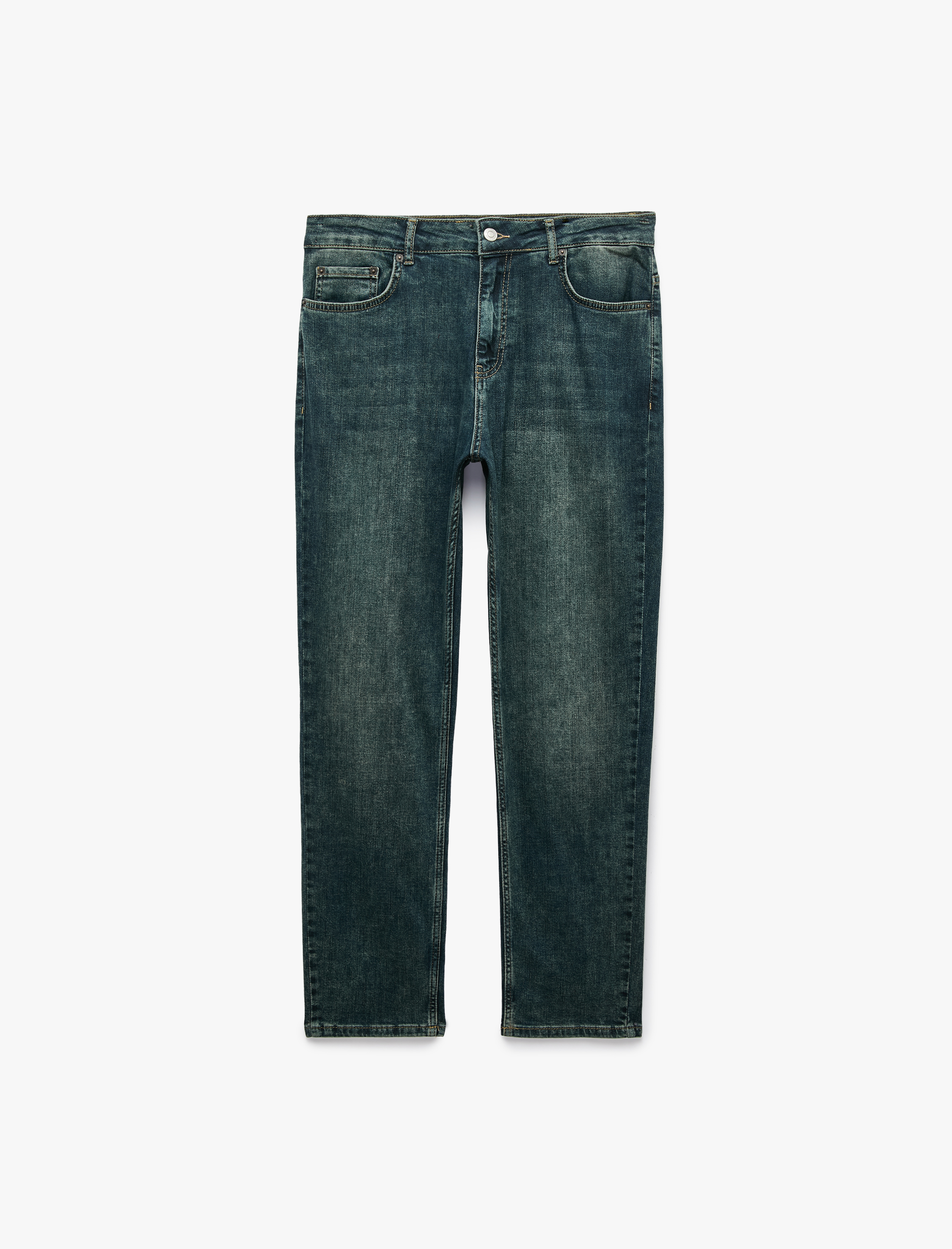   Normal Bel Cepli Pamuklu Tapered Fit Jean Pantolon - Joe Jean