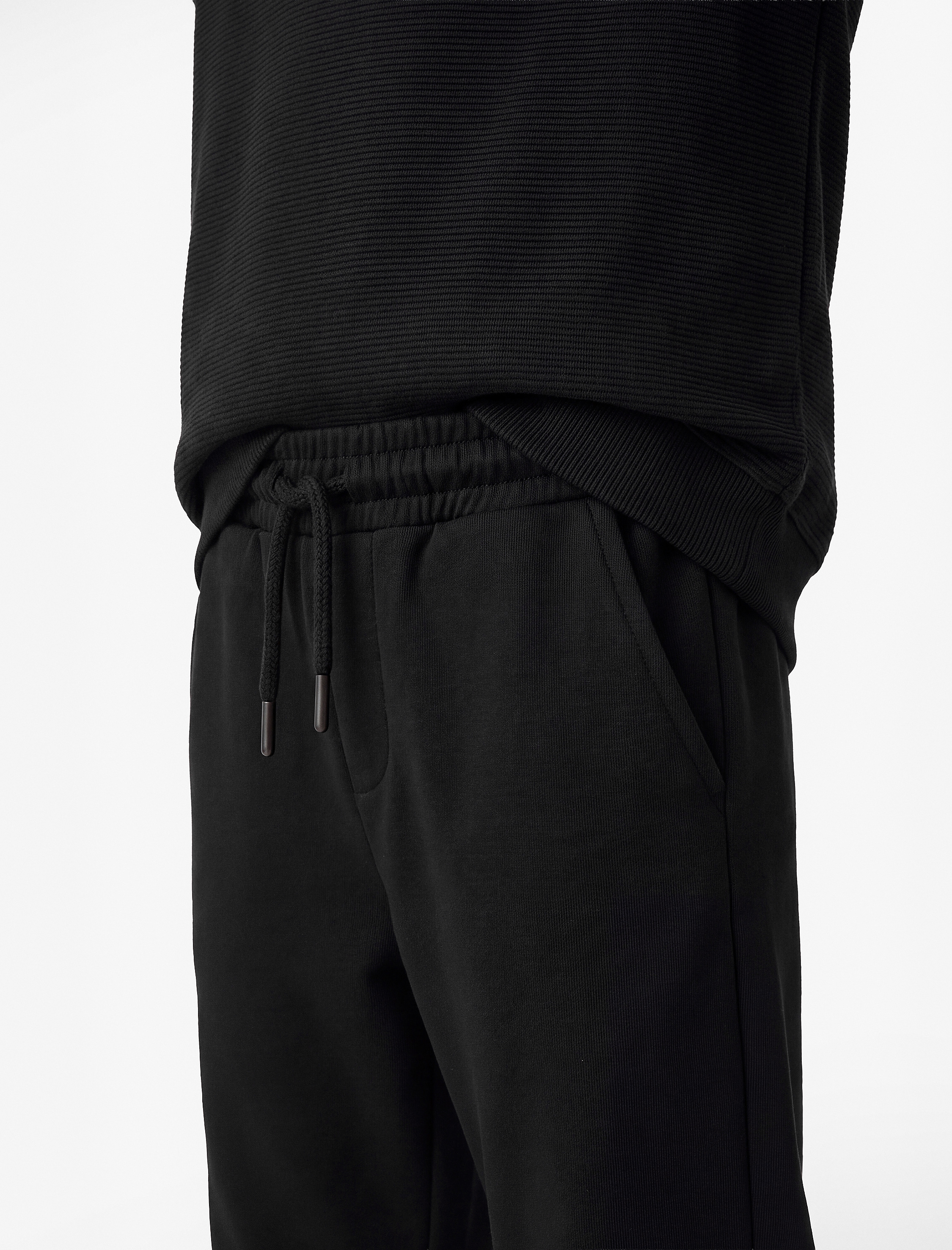  Erkek Çocuk Beli Lastikli Cepli Basic Jogger Okul Eşofman Altı