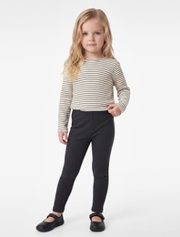 Pamuklu Beli Lastikli Kaşkorse Basic Uzun Tayt