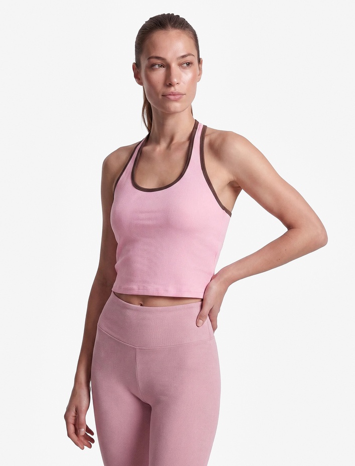  Slim Fit Halter Yaka Kolsuz Biyeli Spor Atlet
