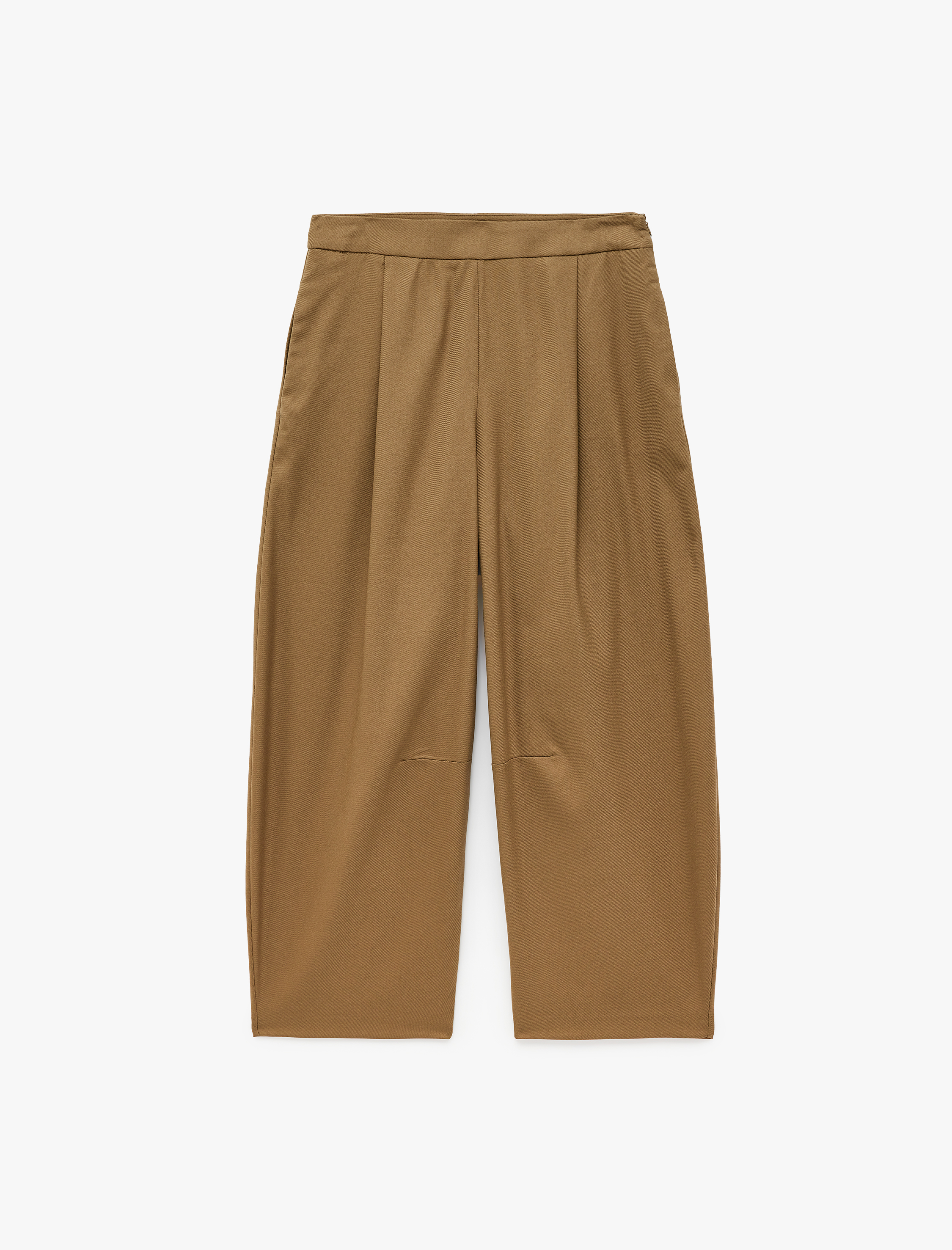   Regular Fit Pile Detaylı Cepli Barrel Kesim Pantolon