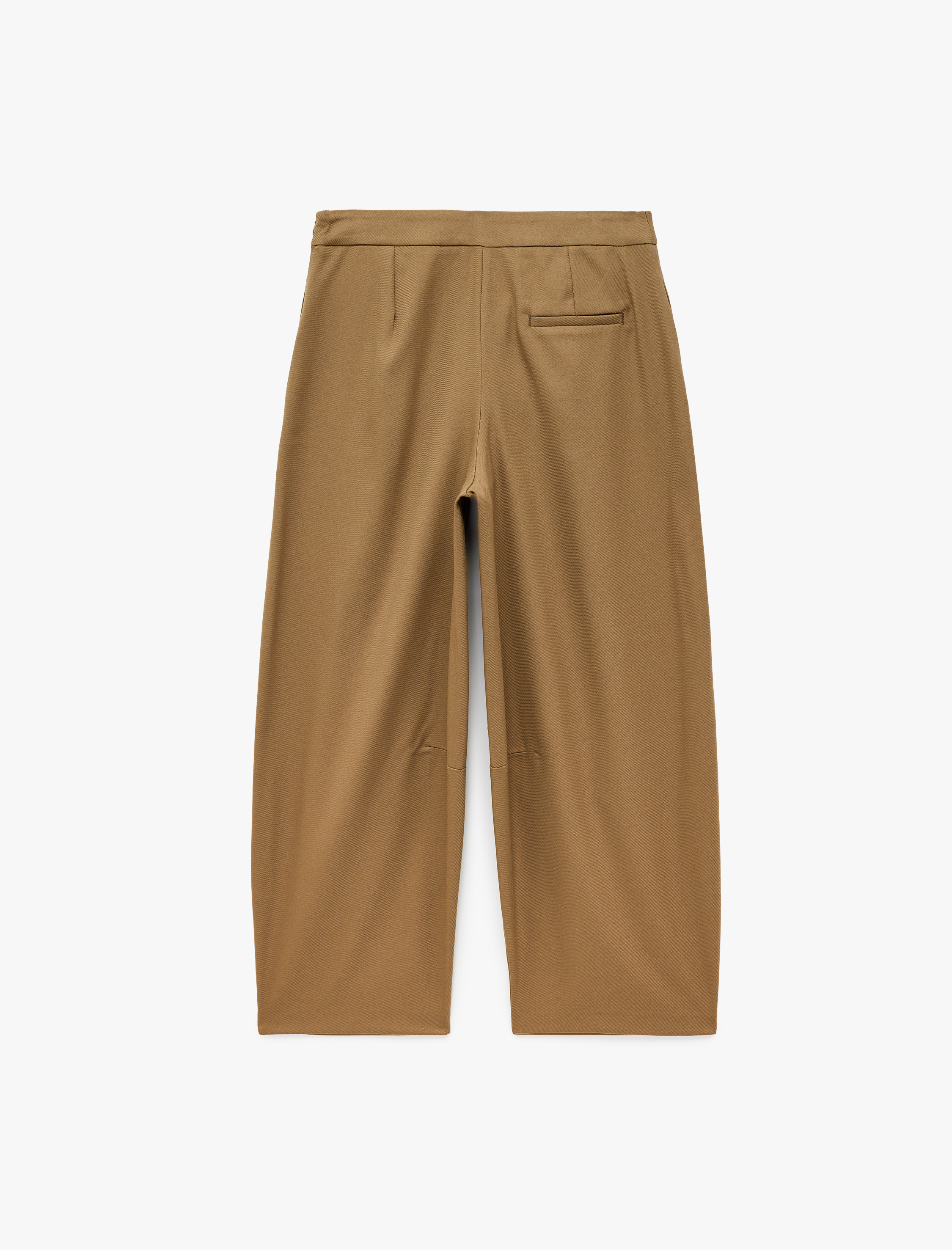   Regular Fit Pile Detaylı Cepli Barrel Kesim Pantolon