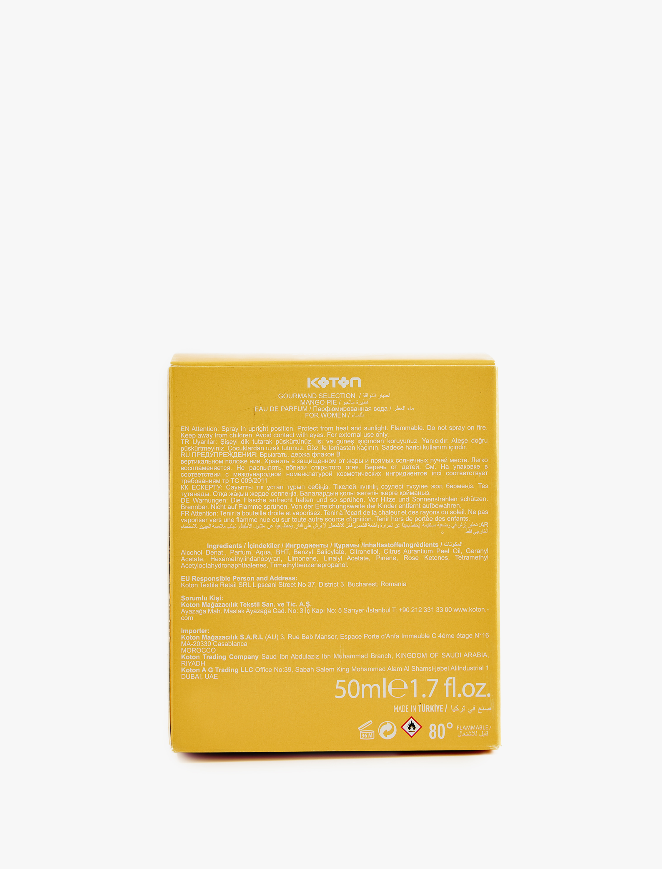  Kadın Parfüm Mango Pie 50 ML