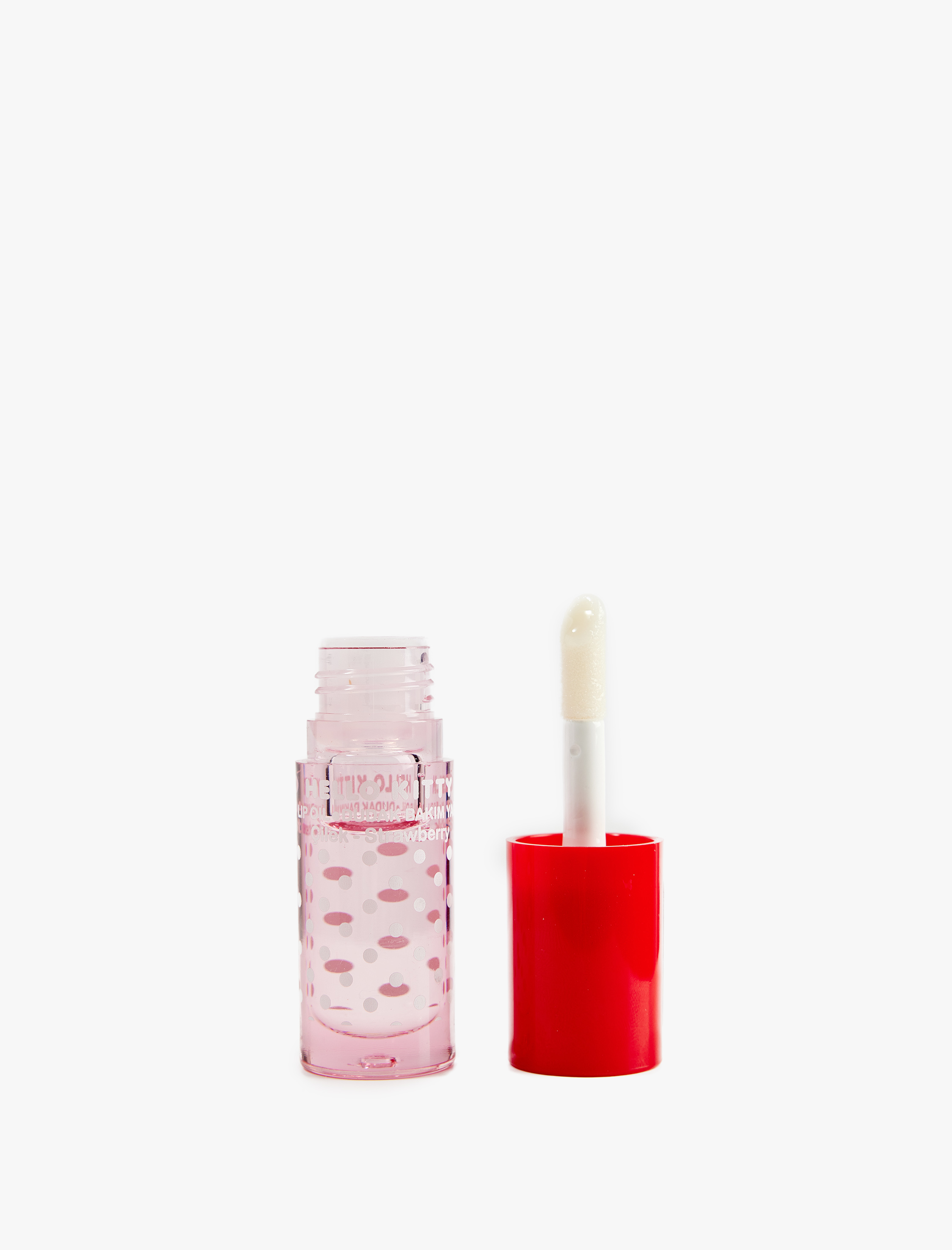  Kadın Hello Kitty Lisanslı Çilek Aromalı Dudak Bakım Yağı
