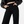 Taş Detaylı Cepli Normal Bel Pamuklu Düz Paça Denim Pantolon - Straight Fit Jean-BLK