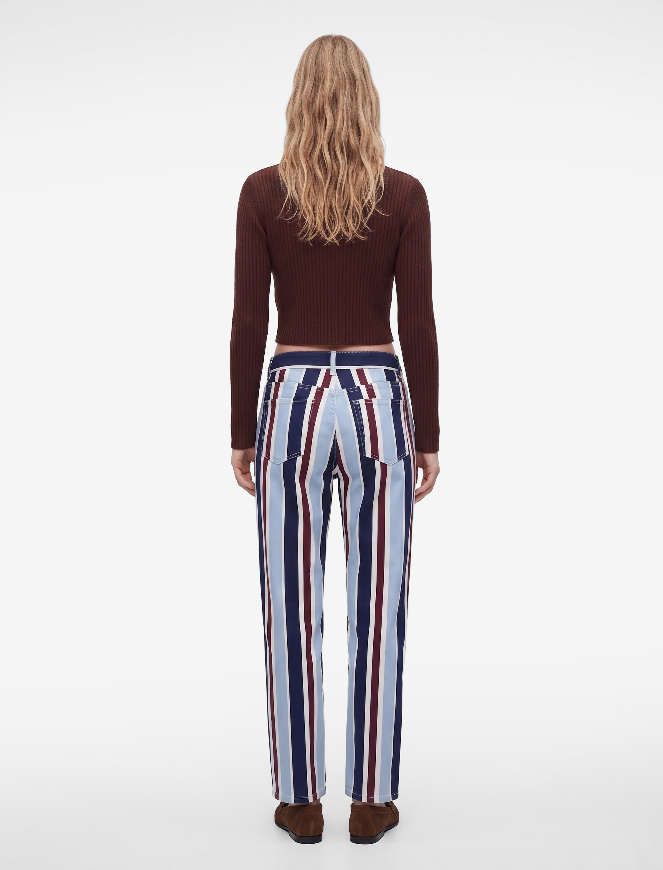   Bisiklet Yaka Uzun Kollu Slim Fit Basic Crop Triko Kazak