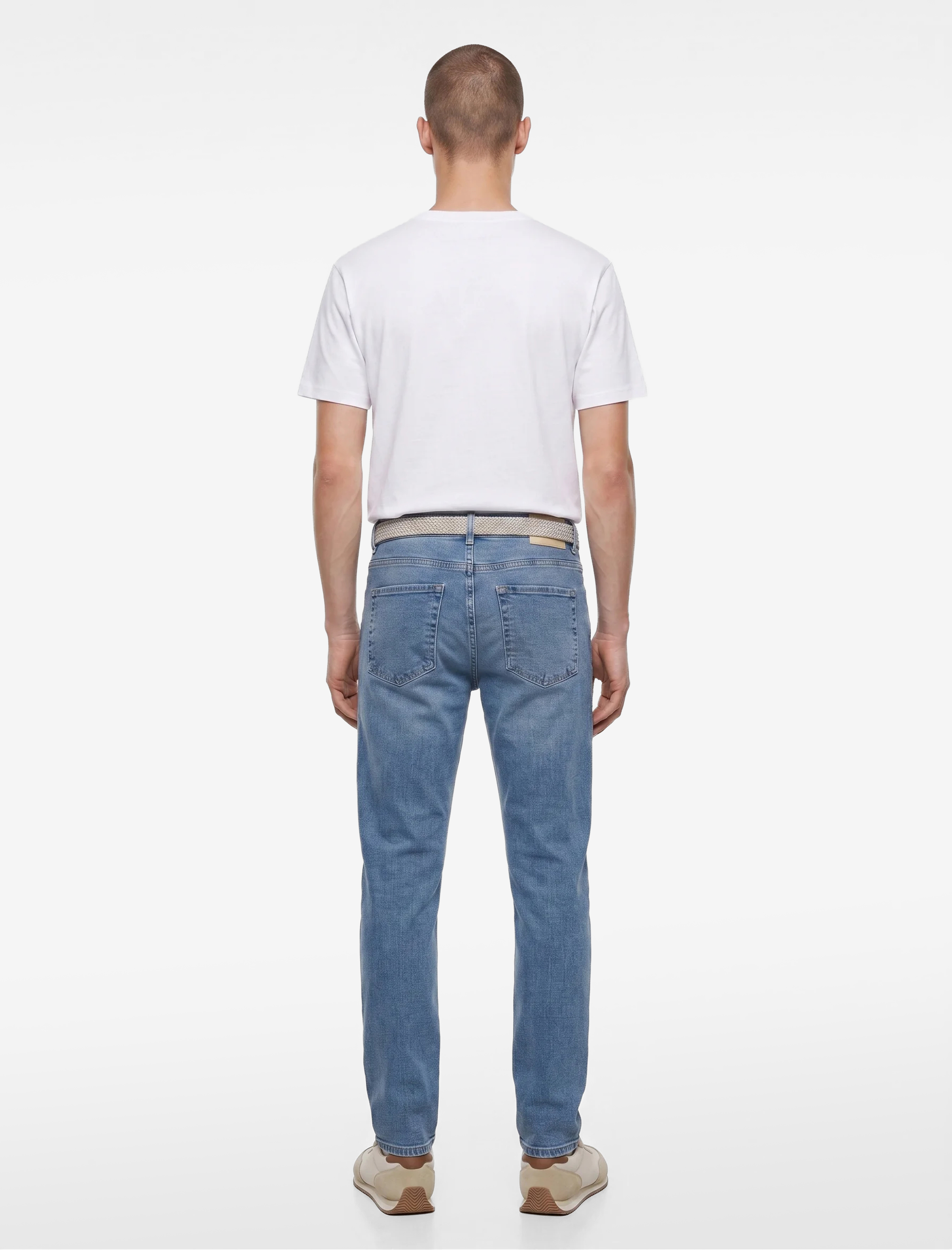   Normal Bel Cepli Pamuklu Slim Fit Jean Pantolon - Brad Jean