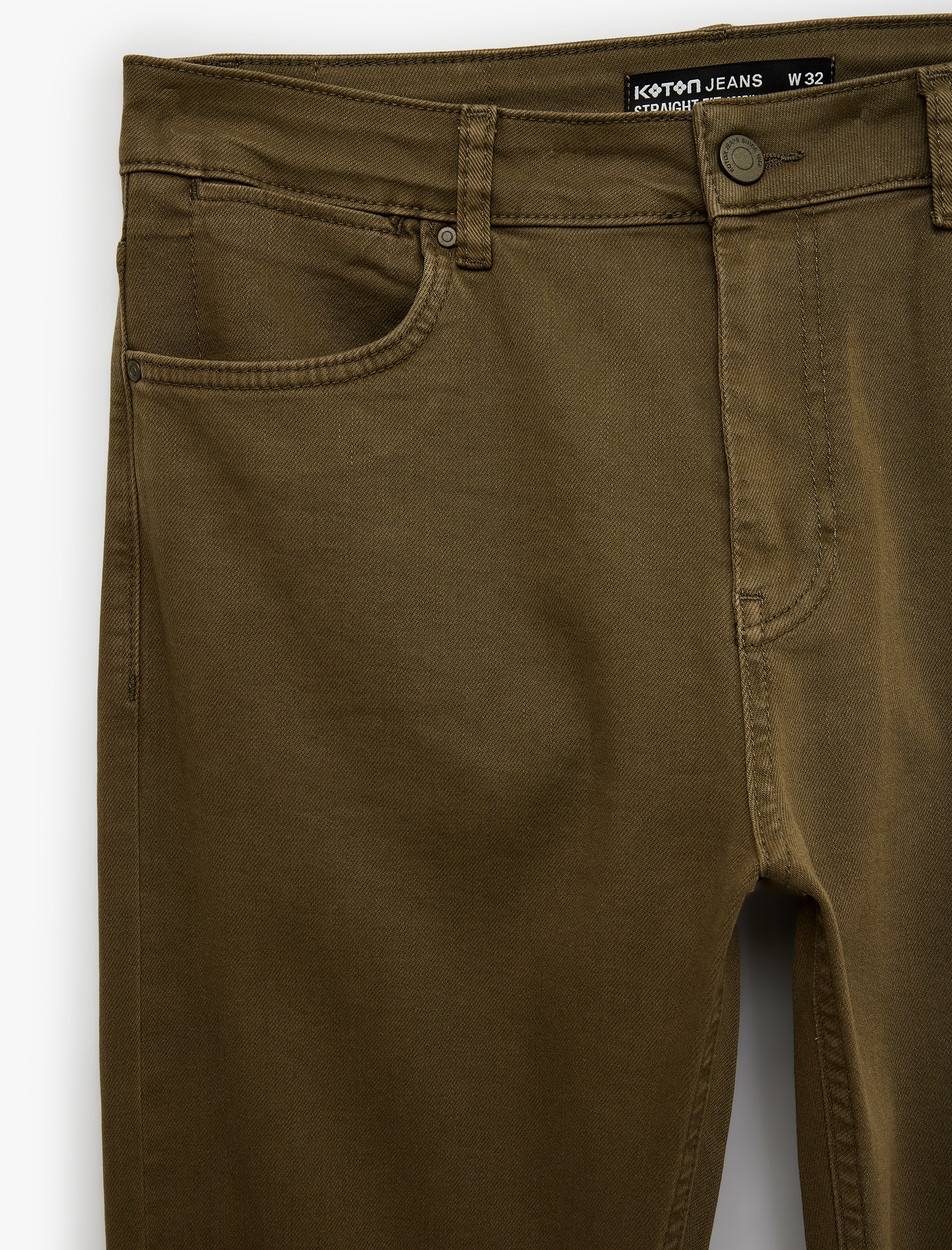   Normal Bel Pamuklu Cepli Straight Fit Jean Pantolon - Mark Jean