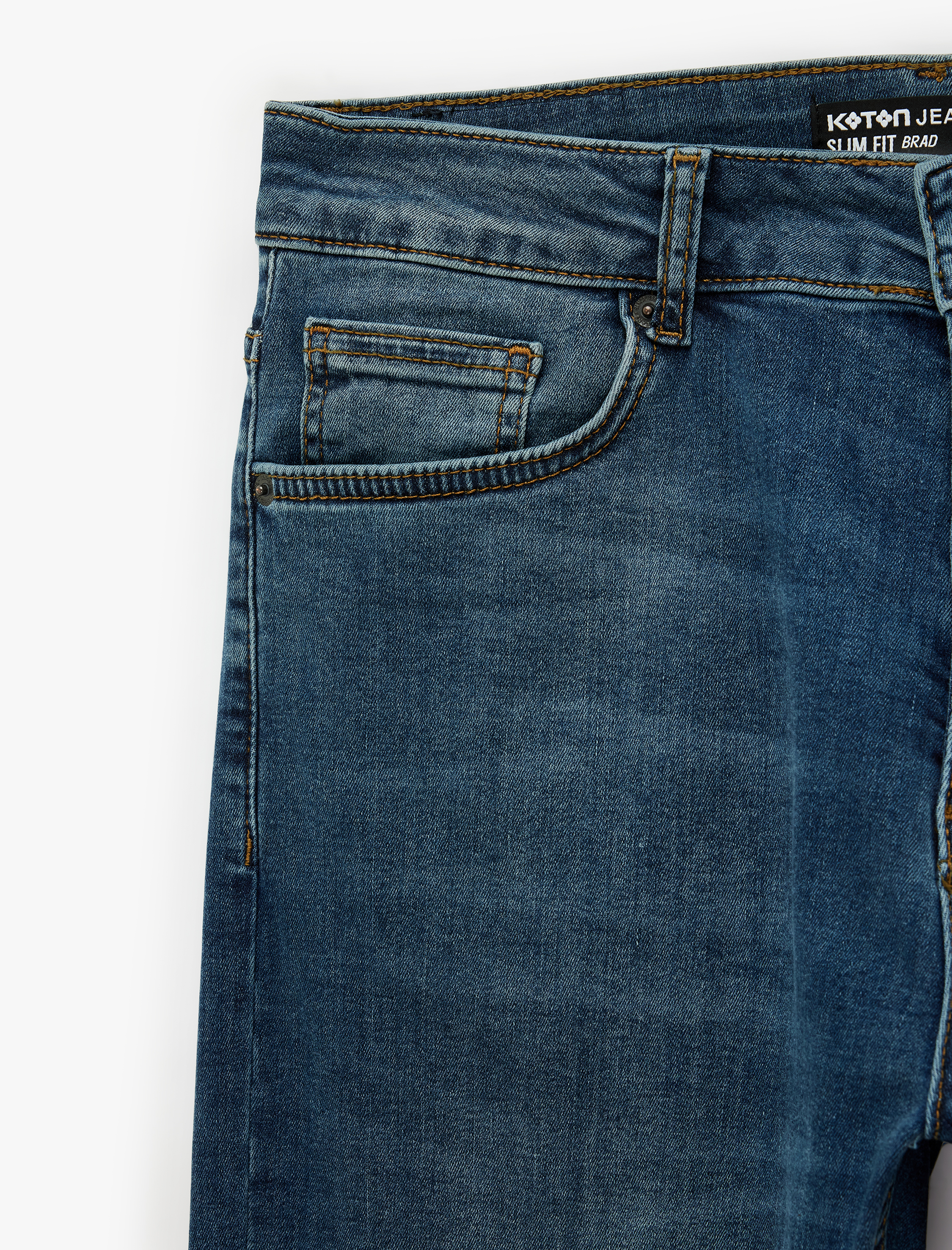   Pamuklu Slim Fit Jean Pantolon - Brad Jean