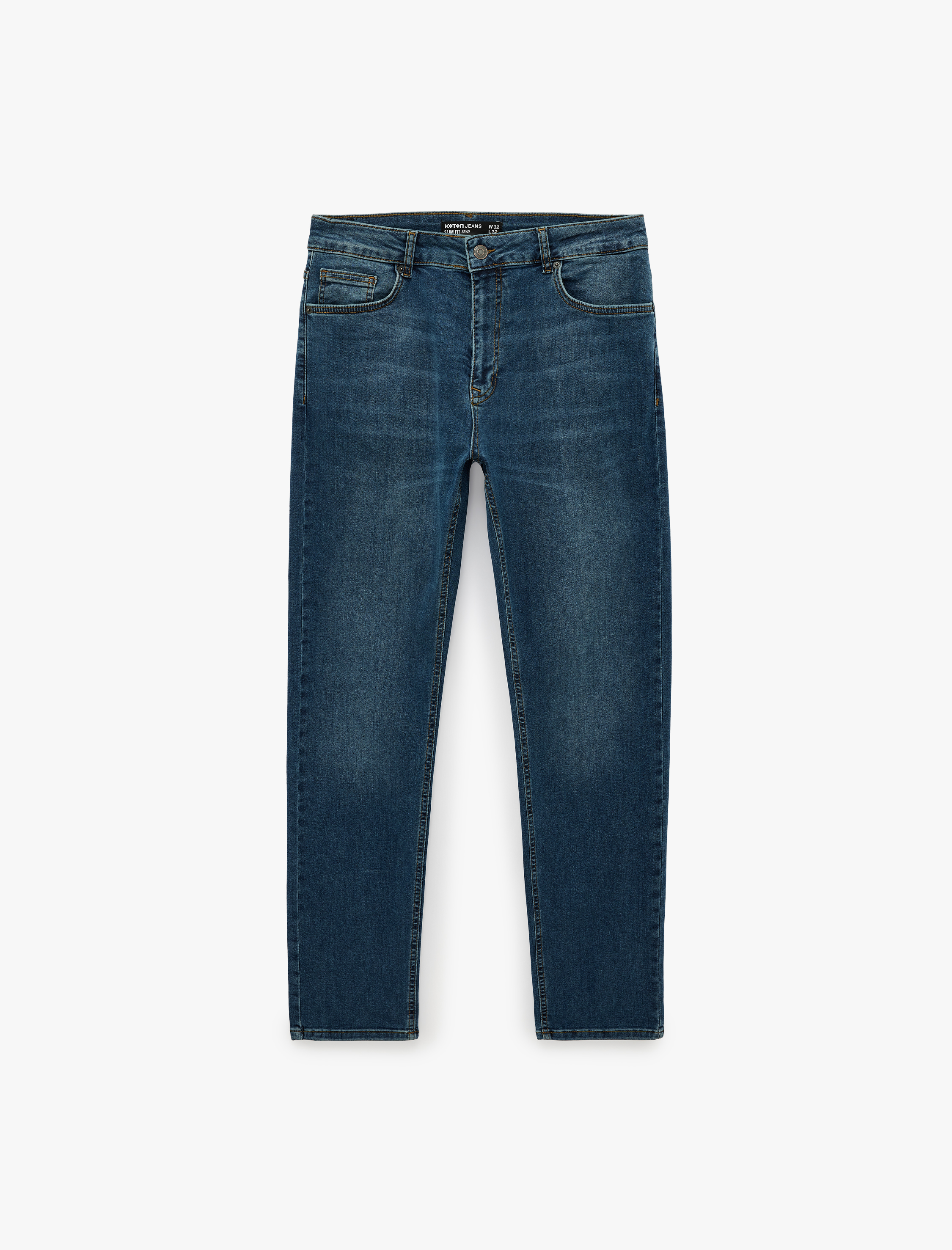   Pamuklu Slim Fit Jean Pantolon - Brad Jean