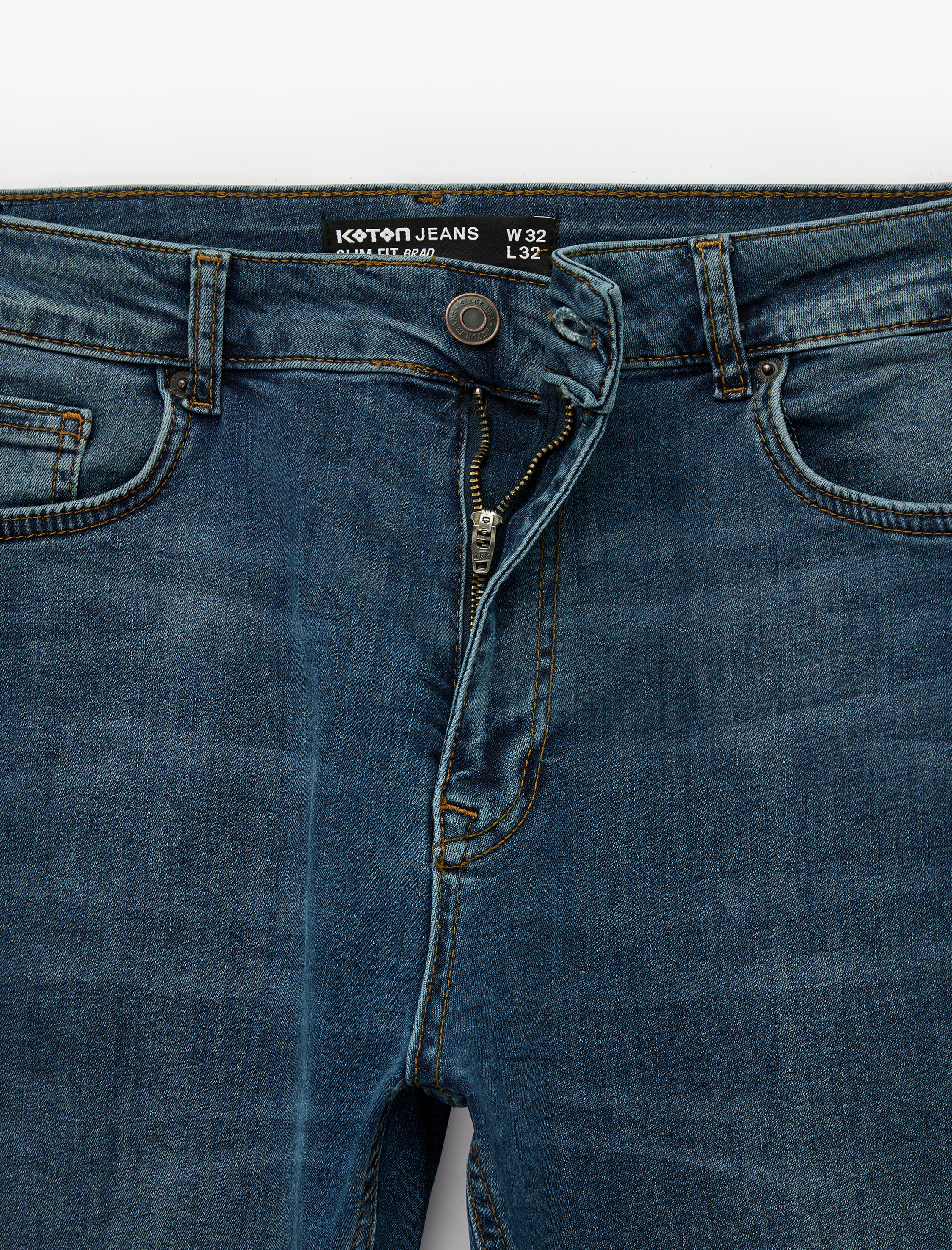   Pamuklu Slim Fit Jean Pantolon - Brad Jean