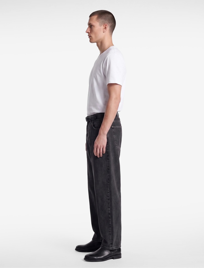  Normal Bel Cepli Pamuklu Bol Super Baggy Jean Pantolon