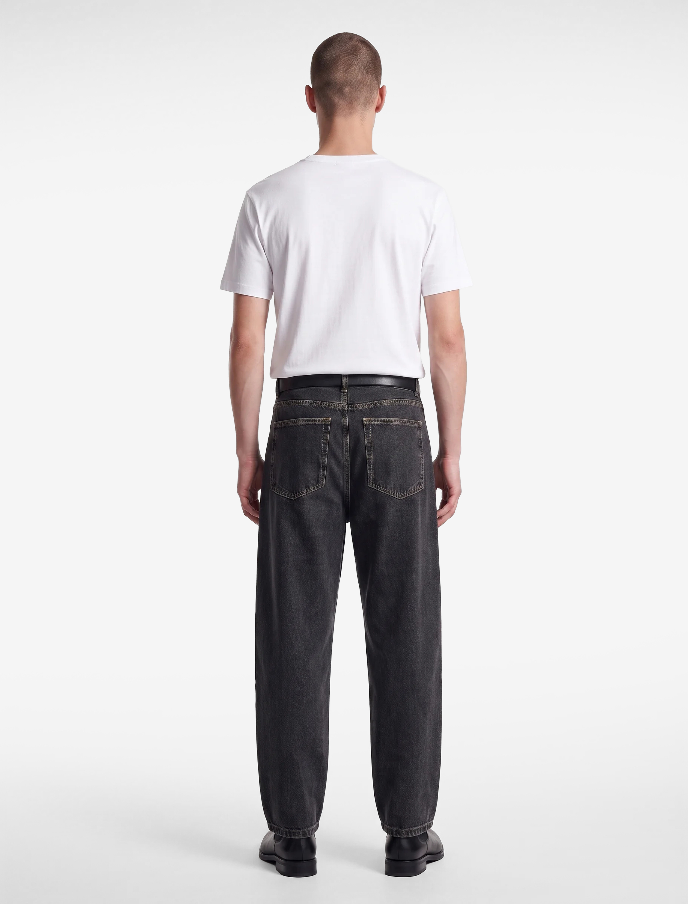   Normal Bel Cepli Pamuklu Bol Super Baggy Jean Pantolon
