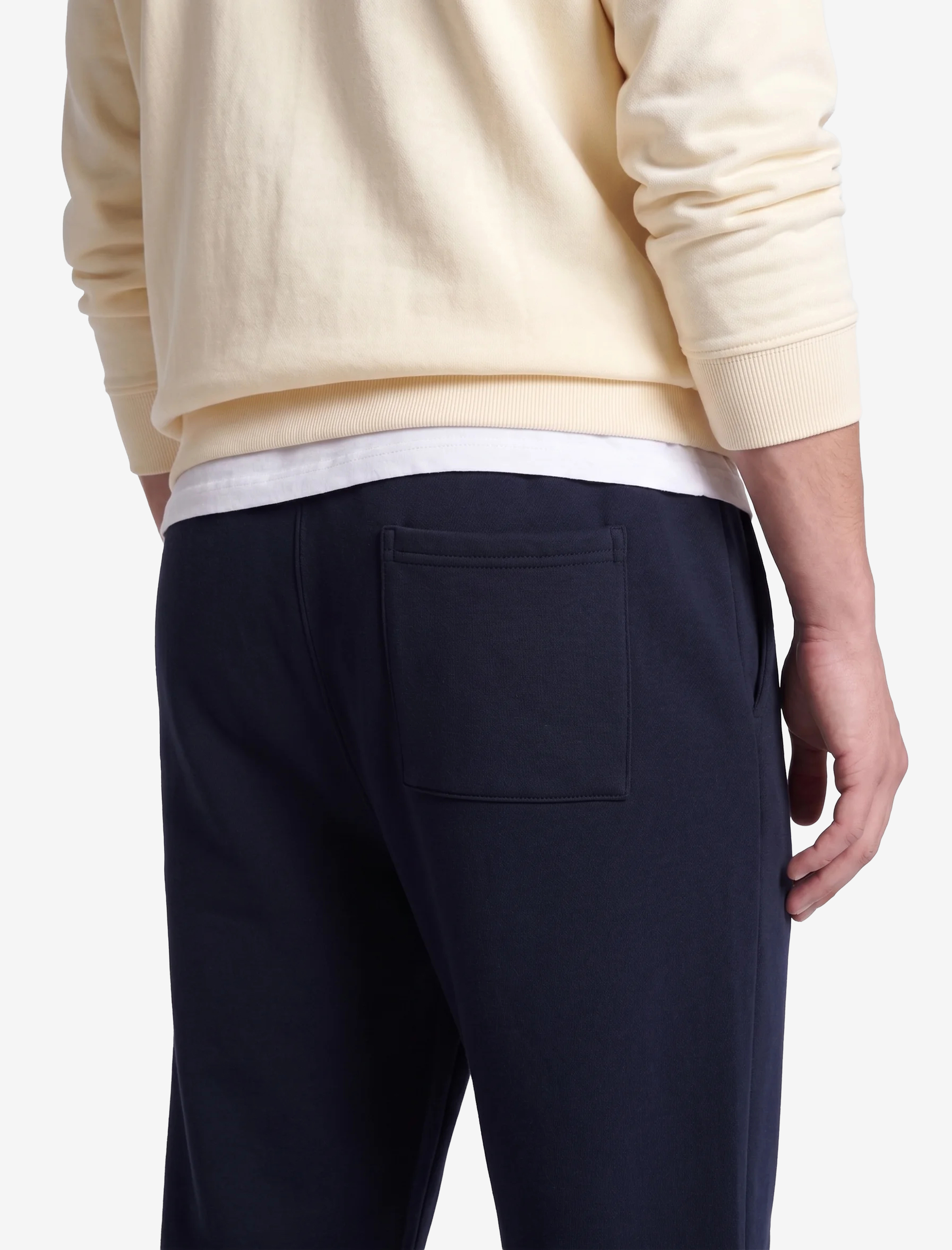 Koton Straight Fit Cep Detaylı Şardonlu Beli Lastikli Kışlık Eşofman Altı görsel 4