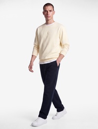 Straight Fit Cepli Şardonlu Beli Lastikli Kışlık Eşofman Altı