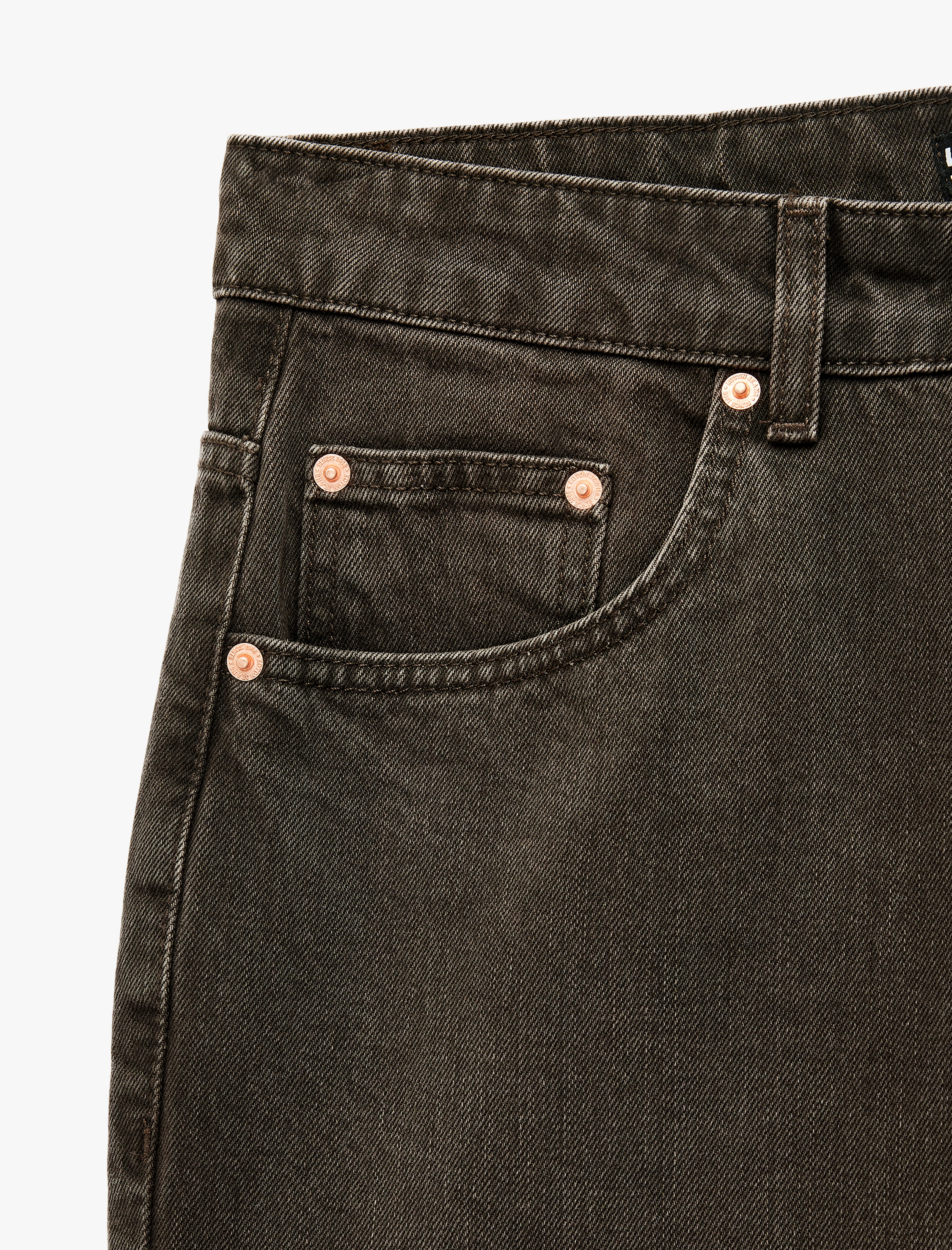   Normal Bel Cepli Oversize Pamuklu Baggy Jean Pantolon