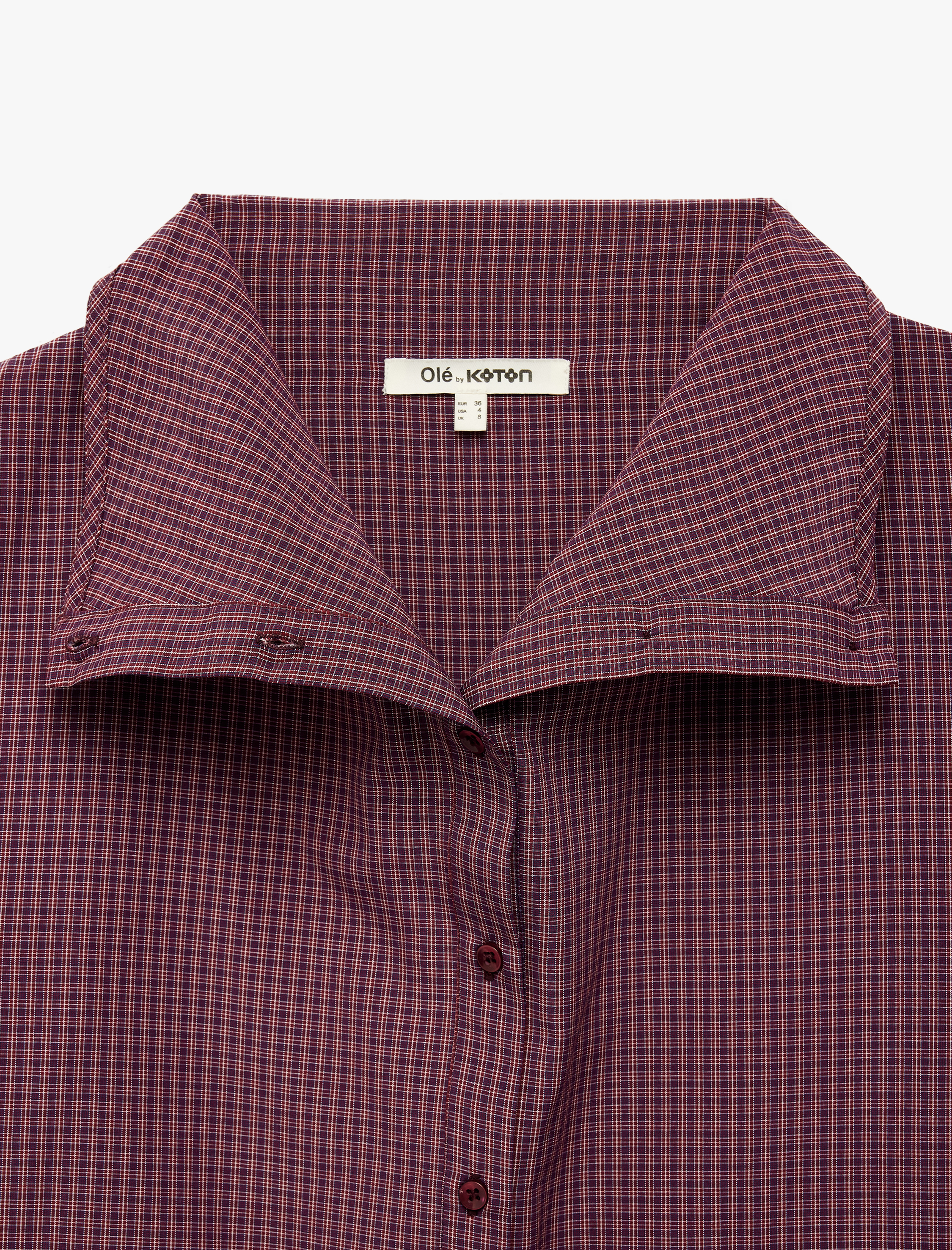   Slim Fit Uzun Kollu Düğmeli Katlanabilir Dik Yaka Gömlek