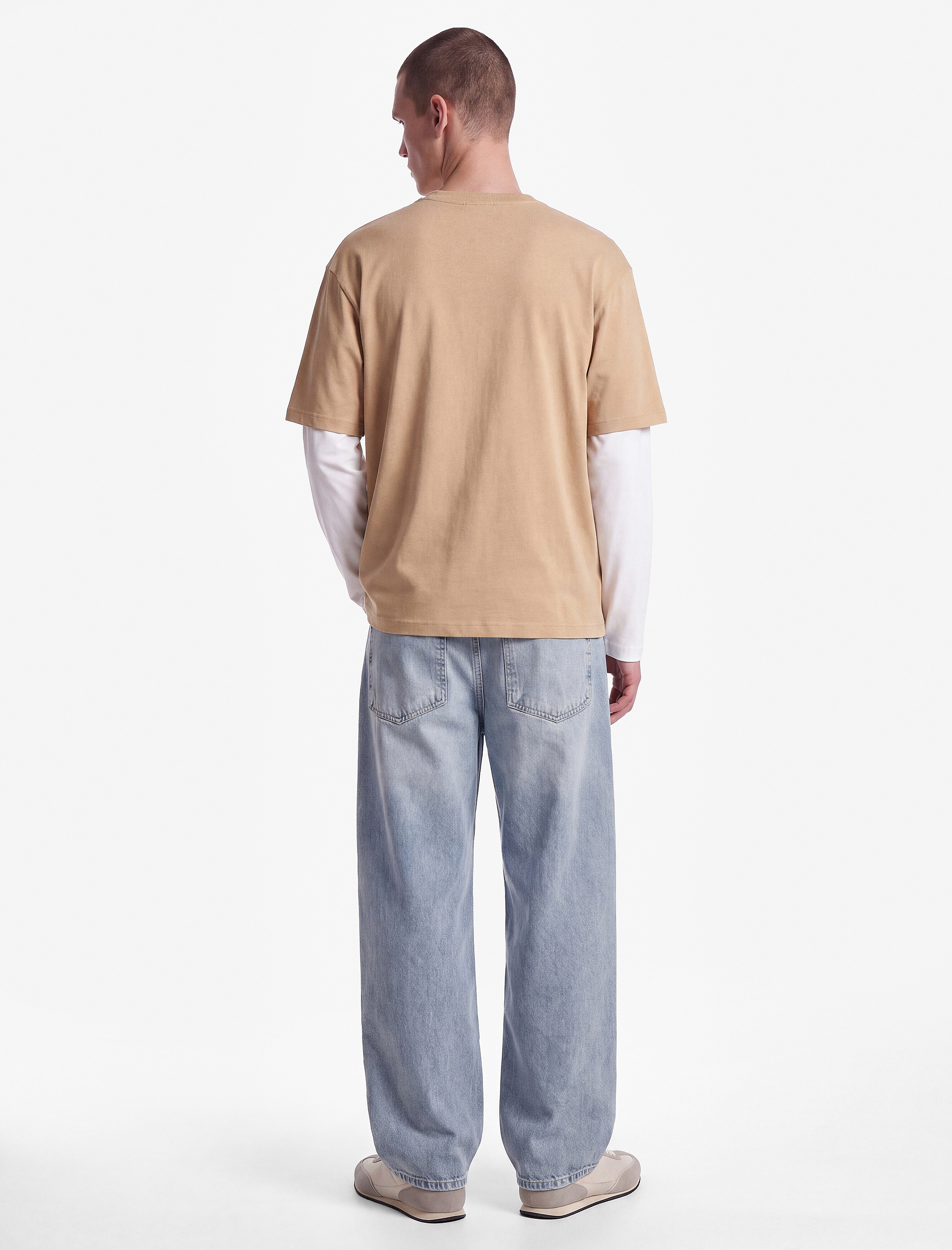   Bol Normal Bel Pamuklu Super Baggy Jean Pantolon