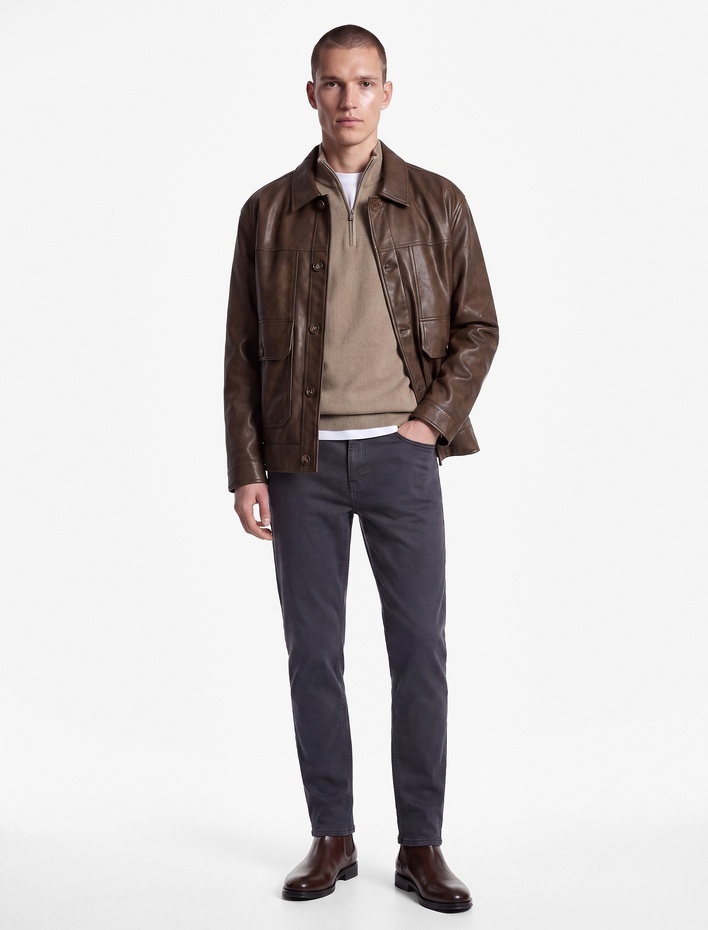  Pamuklu Normal Bel Cepli Tapered Fit Jean Pantolon - Joe Jean