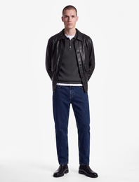 Normal Bel Cepli Pamuklu Vintage Straight Fit Jean Pantolon