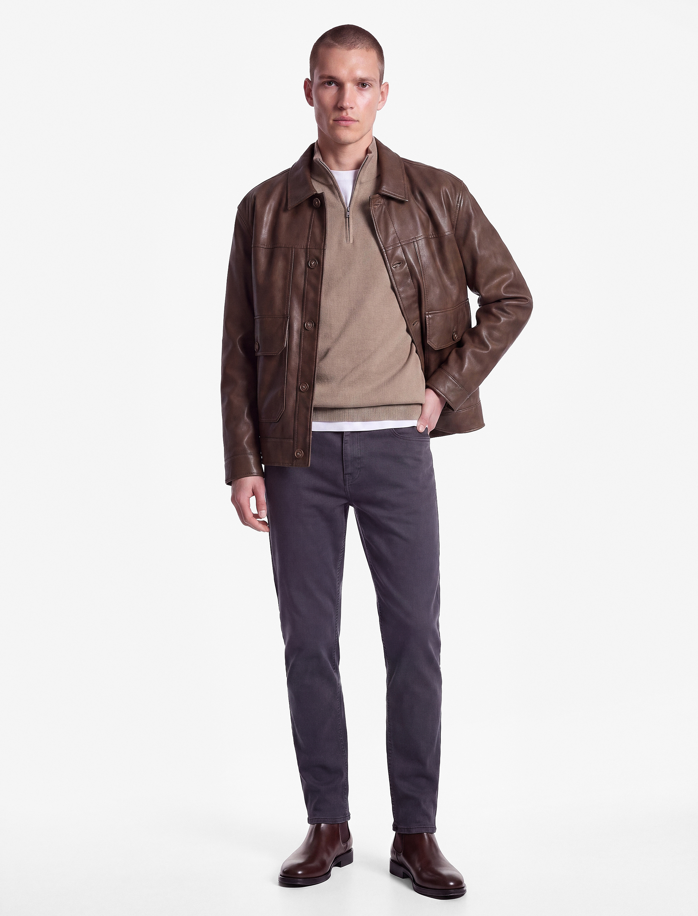  Pamuklu Normal Bel Cepli Tapered Fit Jean Pantolon - Joe Jean