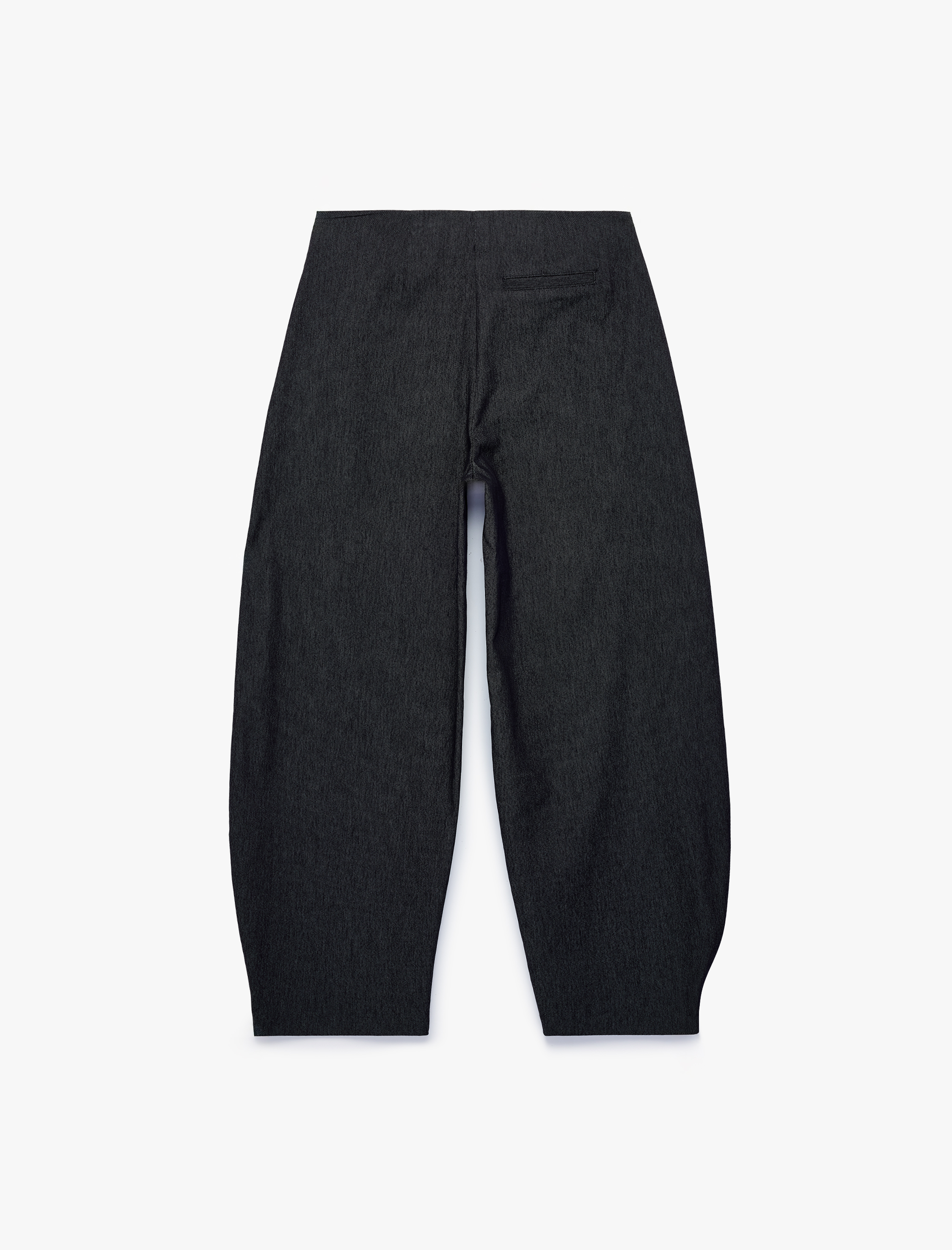   Normal Bel Düz Paça Balon Fit Barrel Pantolon