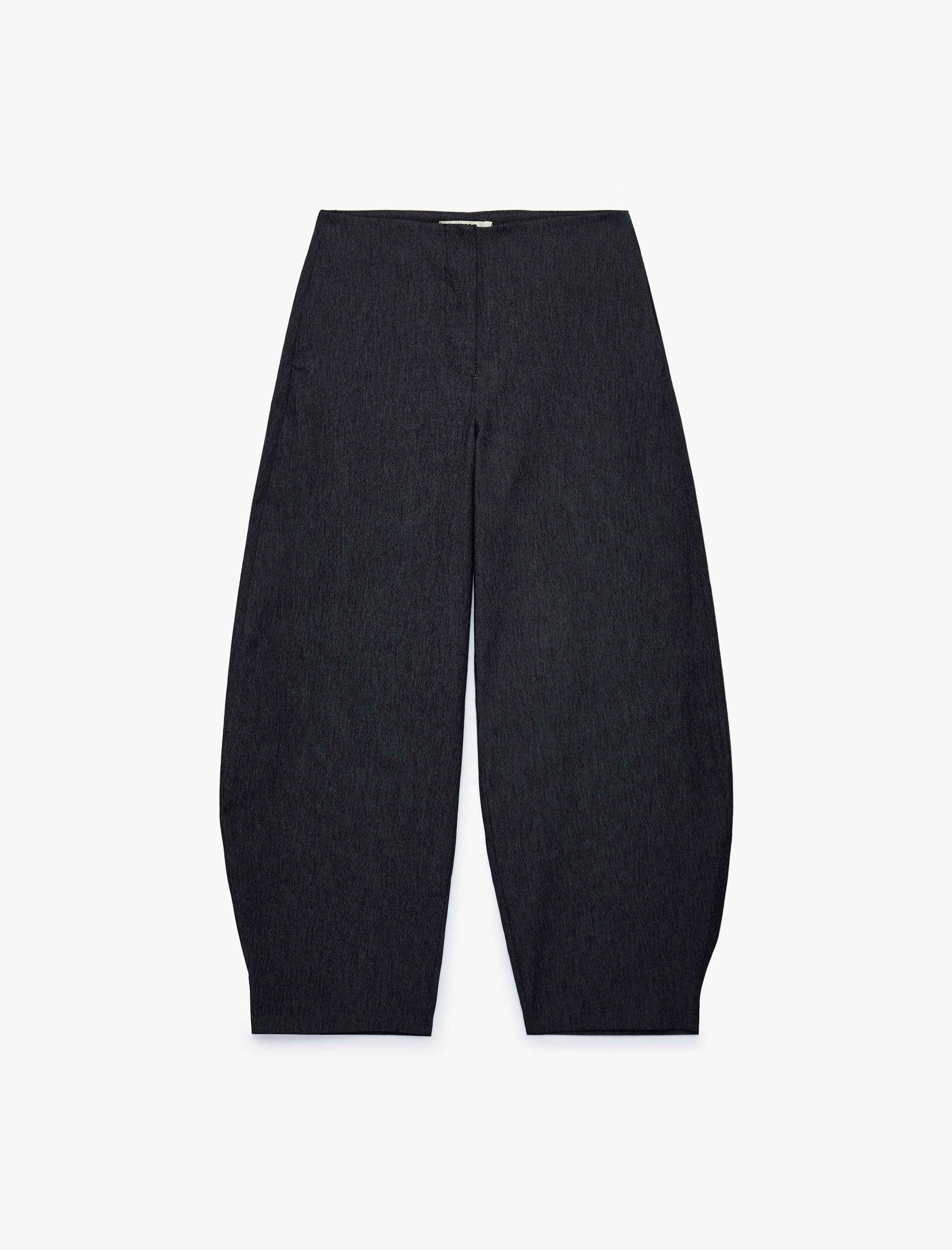   Normal Bel Düz Paça Balon Fit Barrel Pantolon
