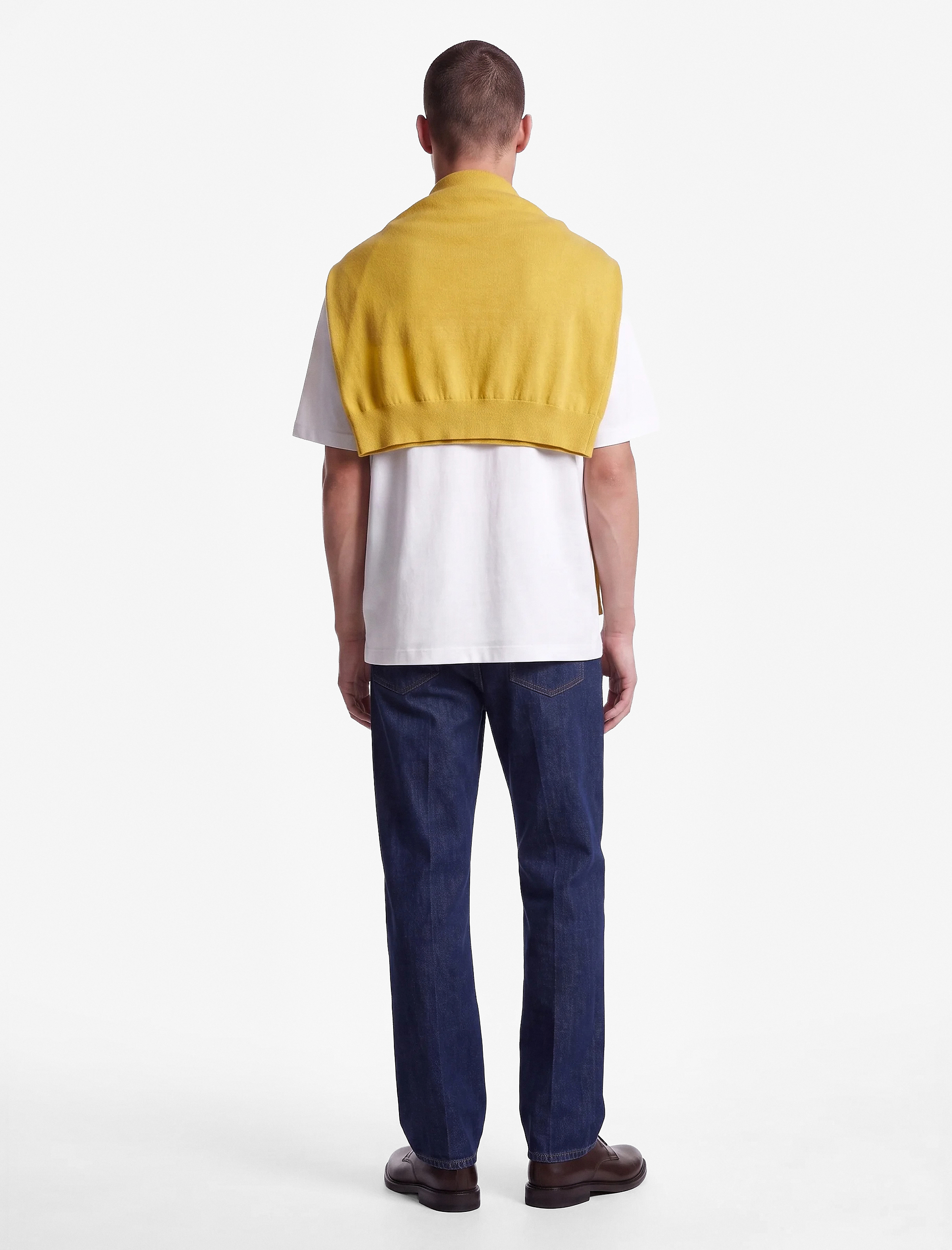   Kısa Kollu Bisiklet Yaka Pamuklu Basic Oversize Tişört