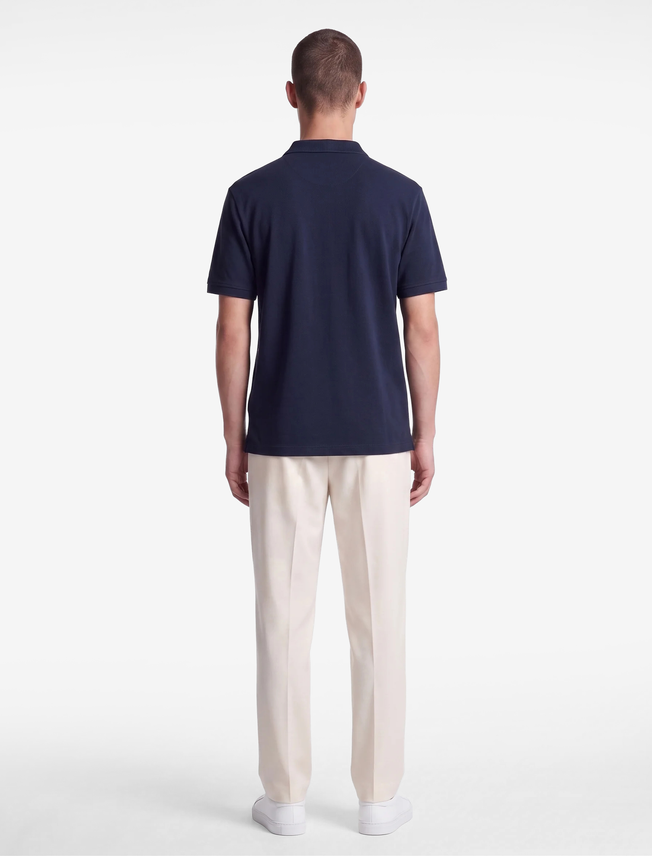 Koton Regular Fit Kısa Kollu Pamuklu Polo Yaka Tişört görsel 3